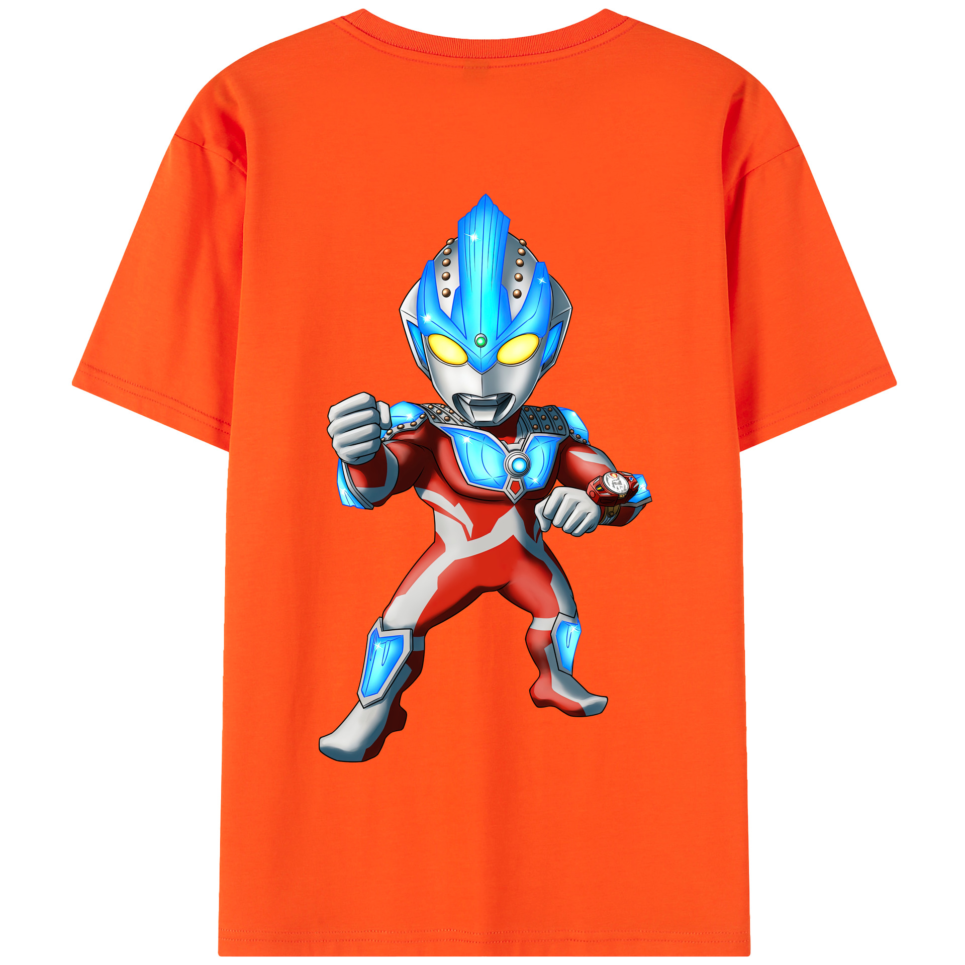 （画像用） ウルトラマン Ultraman 綿100％半袖Tシャツ（背面プリント）