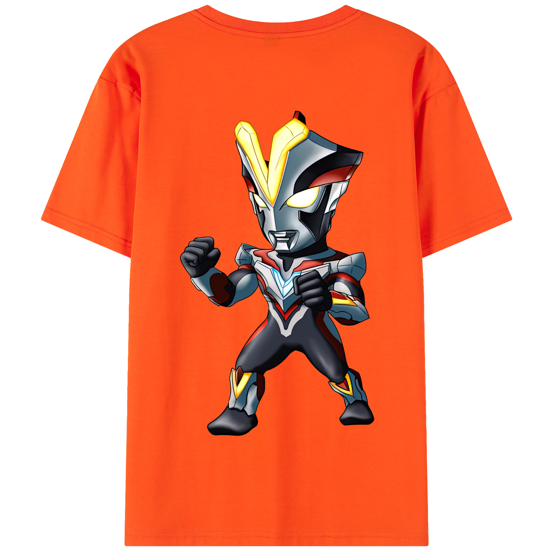 （画像用） ウルトラマン Ultraman 綿100％半袖Tシャツ（背面プリント）