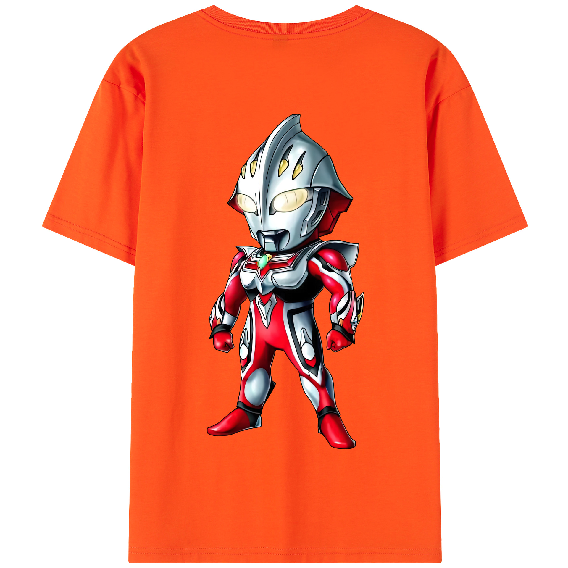 （画像用） ウルトラマン Ultraman 綿100％半袖Tシャツ（背面プリント）