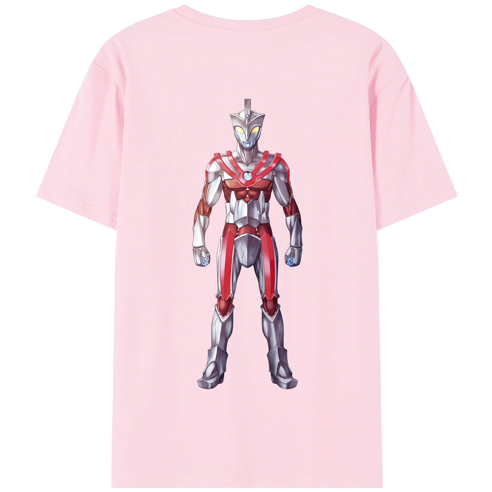 （画像用） ウルトラマン Ultraman 綿100％半袖Tシャツ（背面プリント）