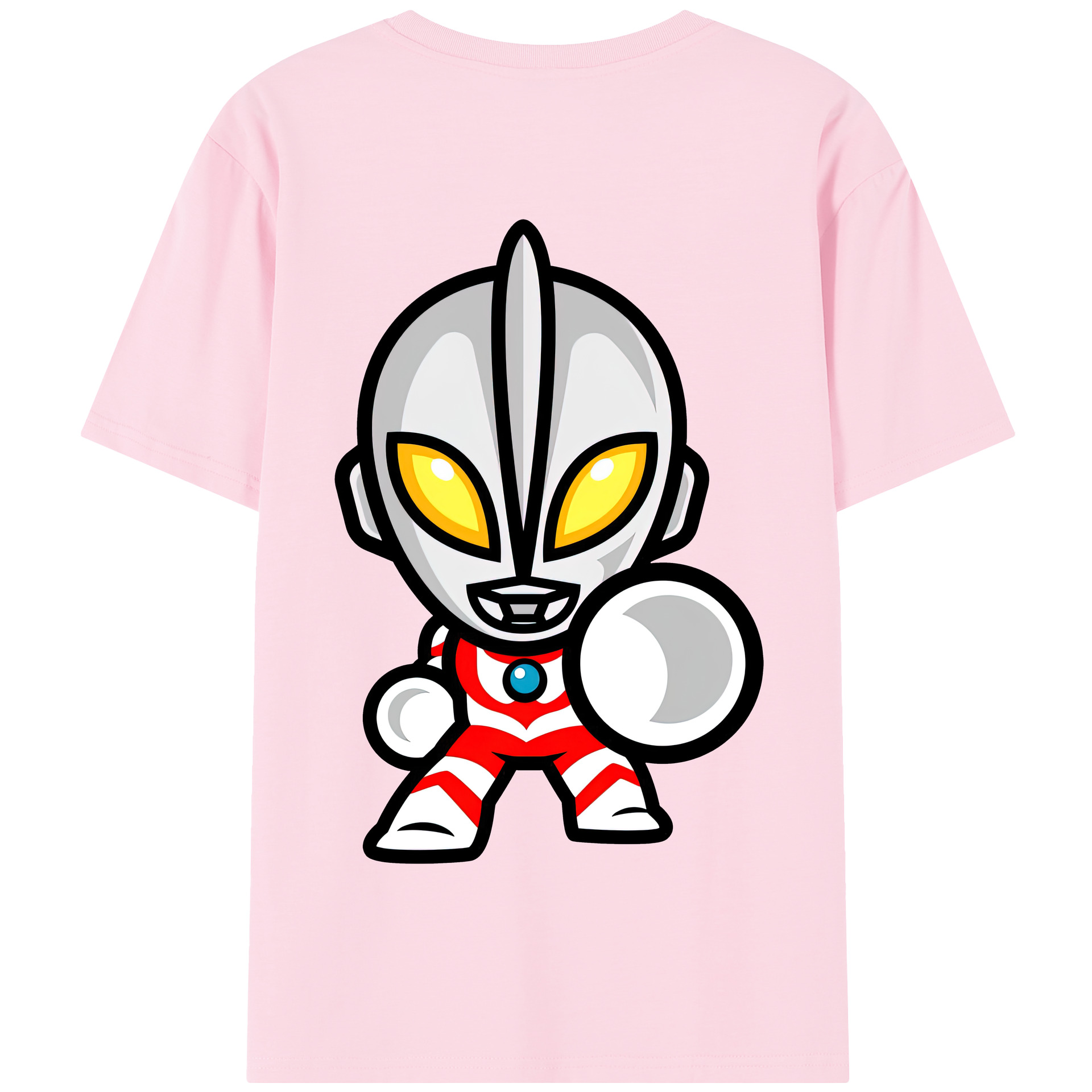 （画像用） ウルトラマン Ultraman 綿100％半袖Tシャツ（背面プリント）