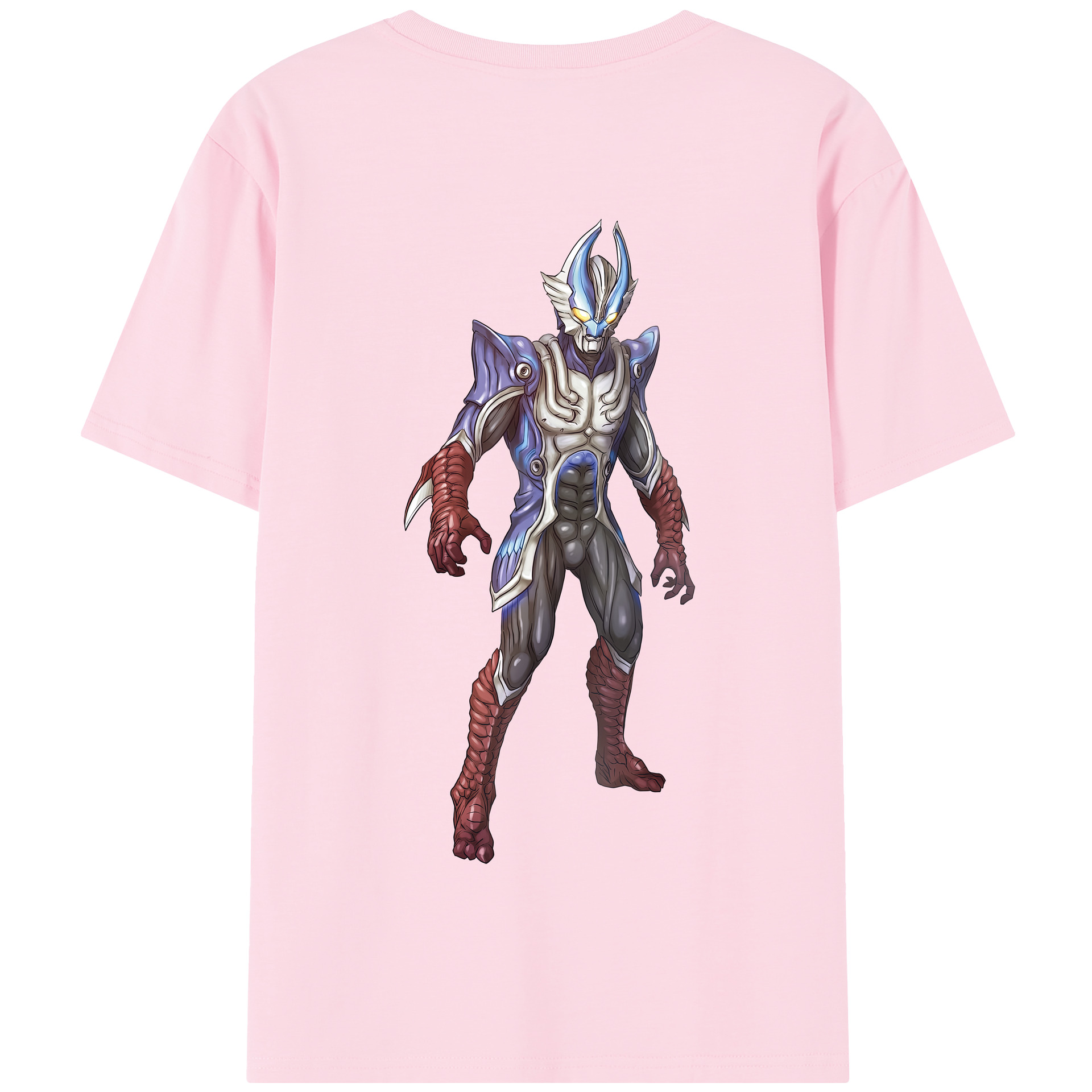 （画像用） ウルトラマン Ultraman 綿100％半袖Tシャツ（背面プリント）