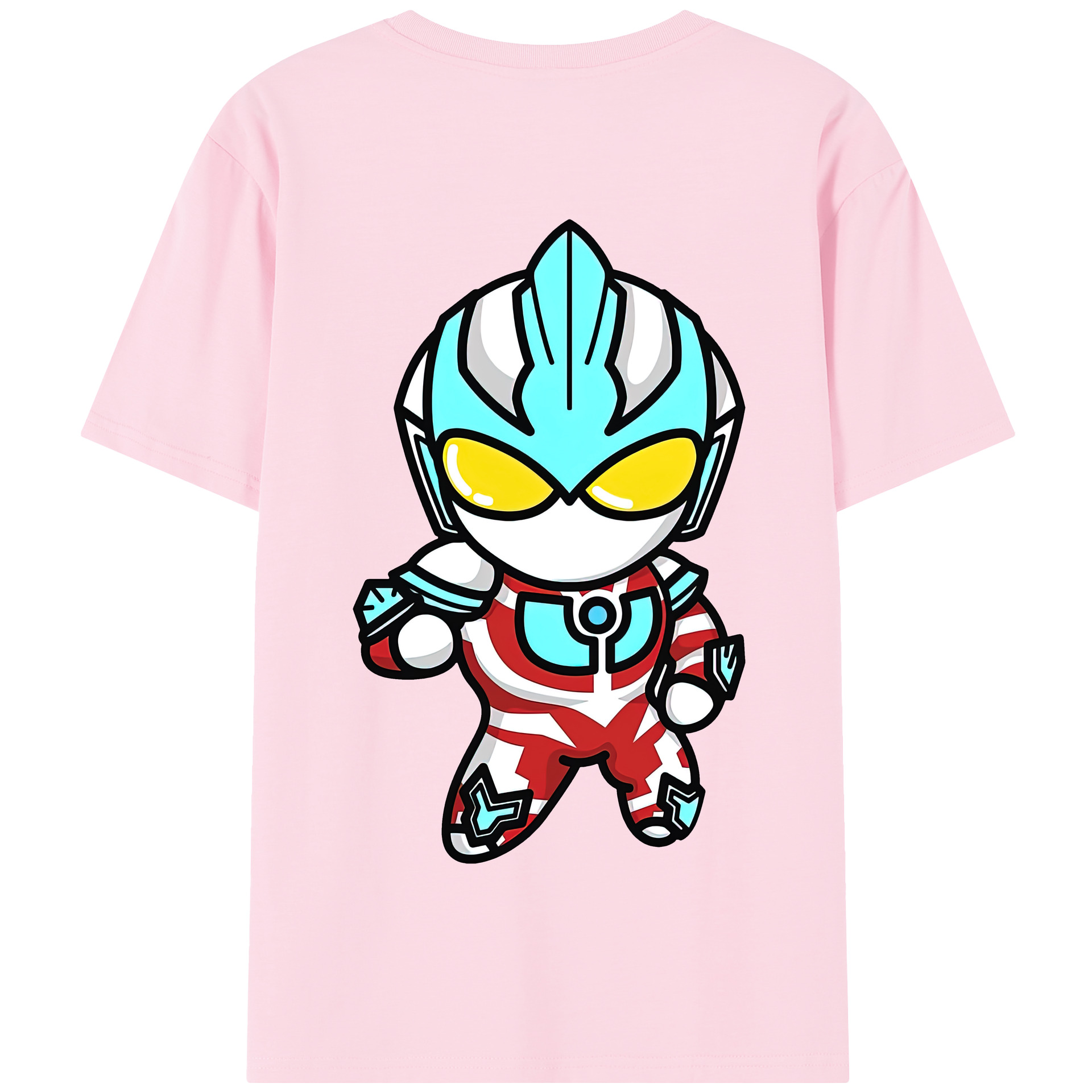（画像用） ウルトラマン Ultraman 綿100％半袖Tシャツ（背面プリント）