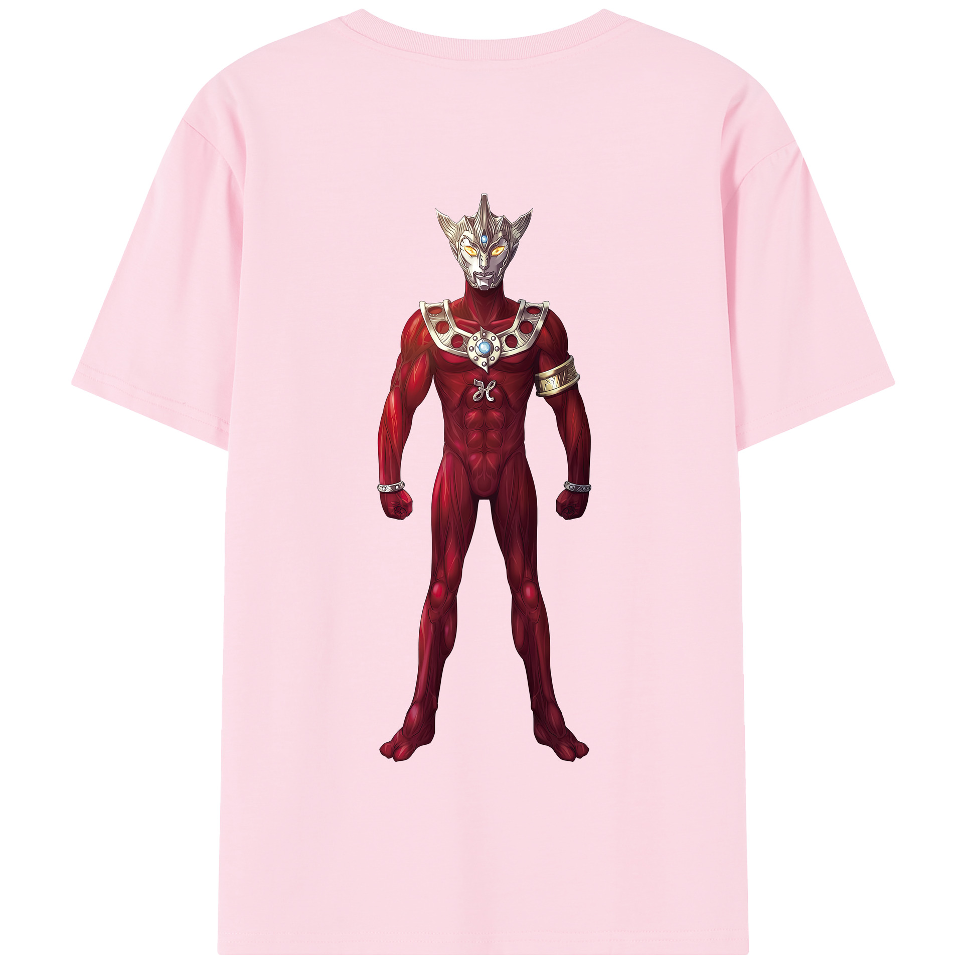 （画像用） ウルトラマン Ultraman 綿100％半袖Tシャツ（背面プリント）