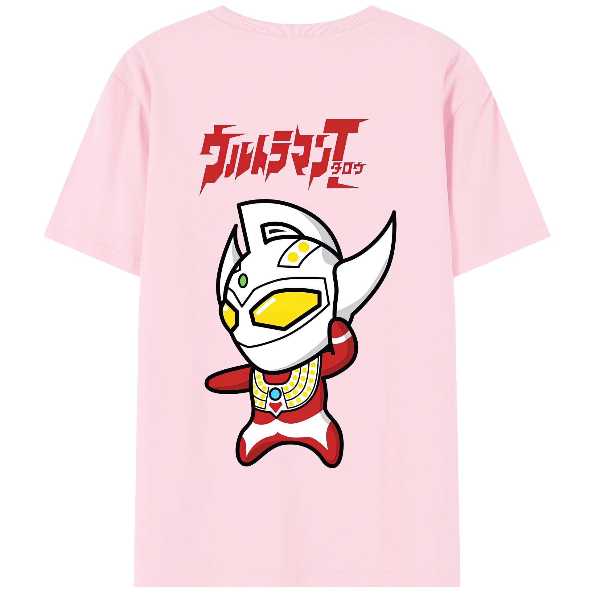 （画像用） ウルトラマン Ultraman 綿100％半袖Tシャツ（背面プリント）