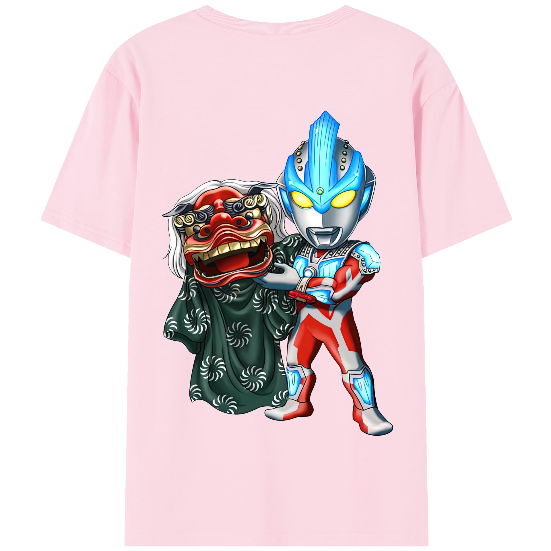 （画像用） ウルトラマン Ultraman 綿100％半袖Tシャツ（背面プリント）