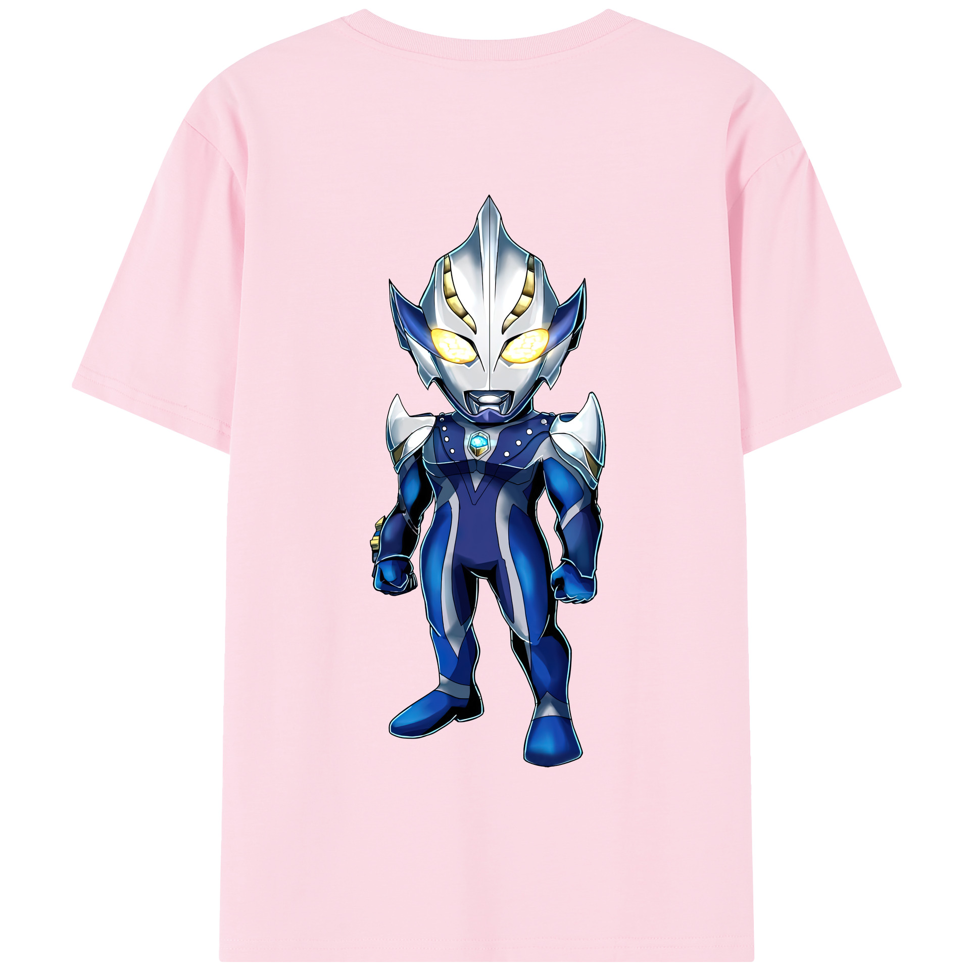 （画像用） ウルトラマン Ultraman 綿100％半袖Tシャツ（背面プリント）