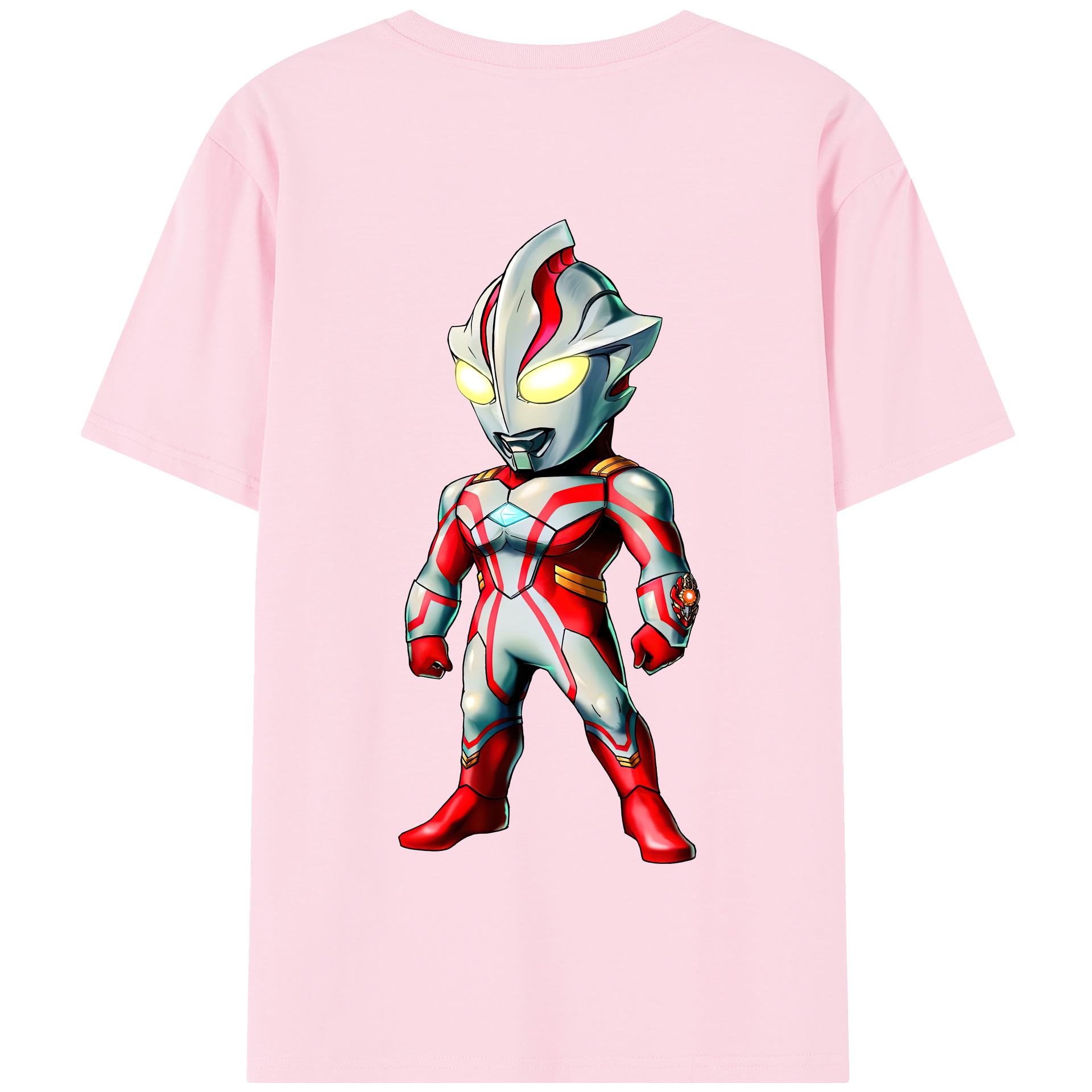 （画像用） ウルトラマン Ultraman 綿100％半袖Tシャツ（背面プリント）