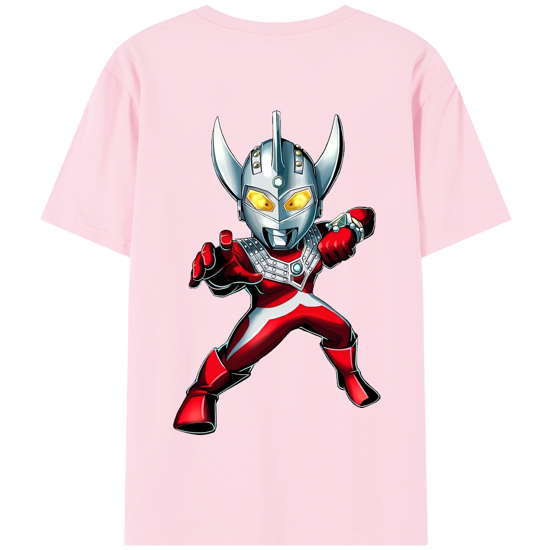 （画像用） ウルトラマン Ultraman 綿100％半袖Tシャツ（背面プリント）