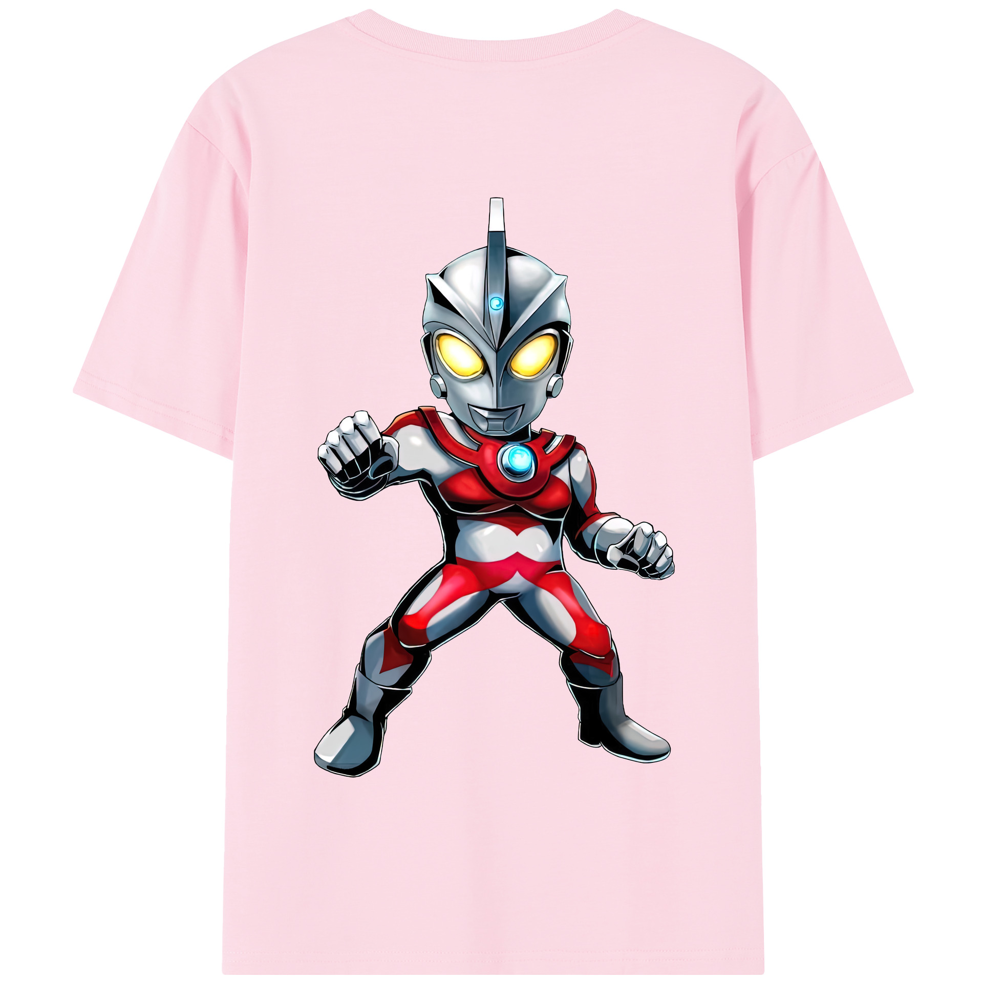 （画像用） ウルトラマン Ultraman 綿100％半袖Tシャツ（背面プリント）