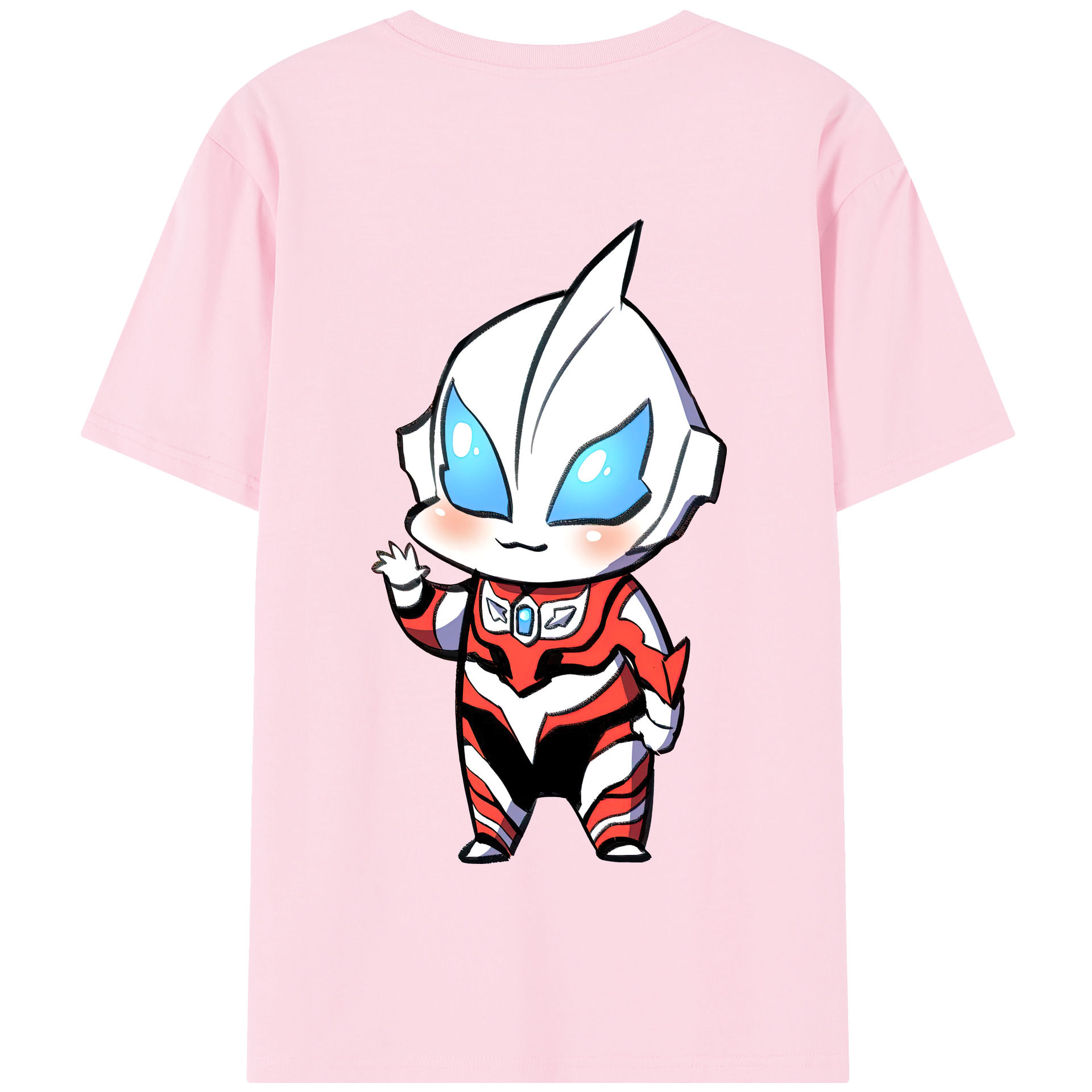 （画像用） ウルトラマン Ultraman 綿100％半袖Tシャツ（背面プリント）