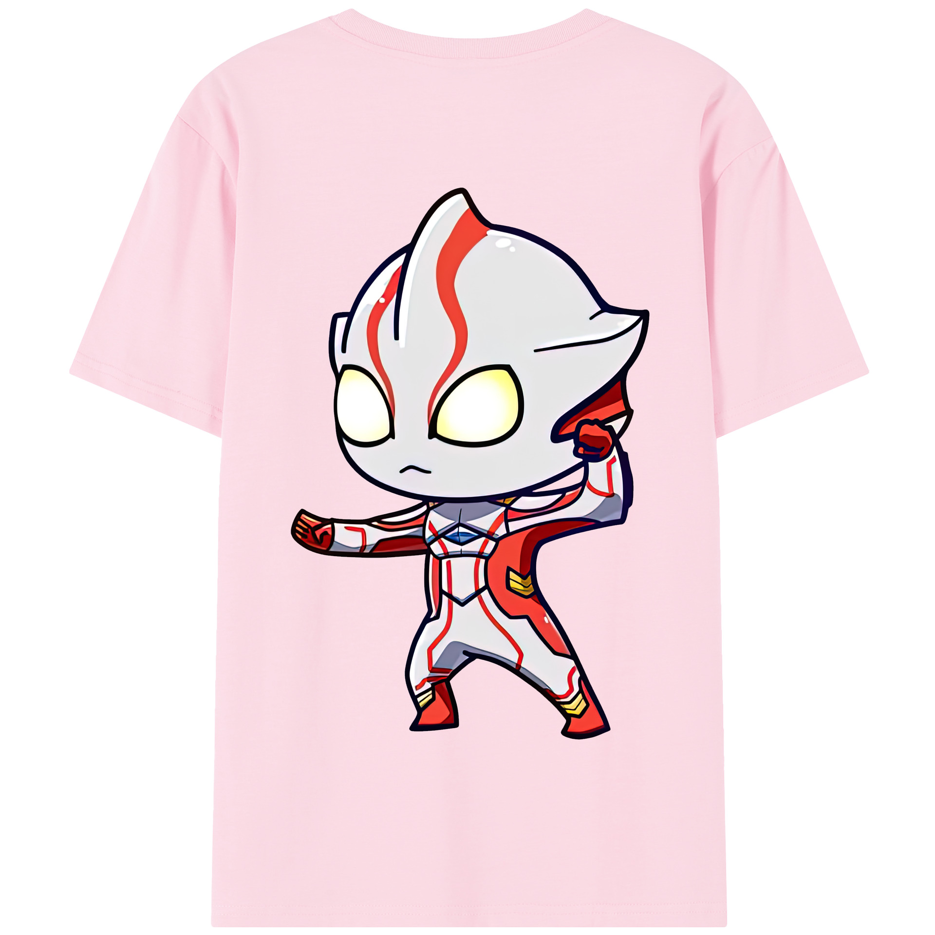（画像用） ウルトラマン Ultraman 綿100％半袖Tシャツ（背面プリント）