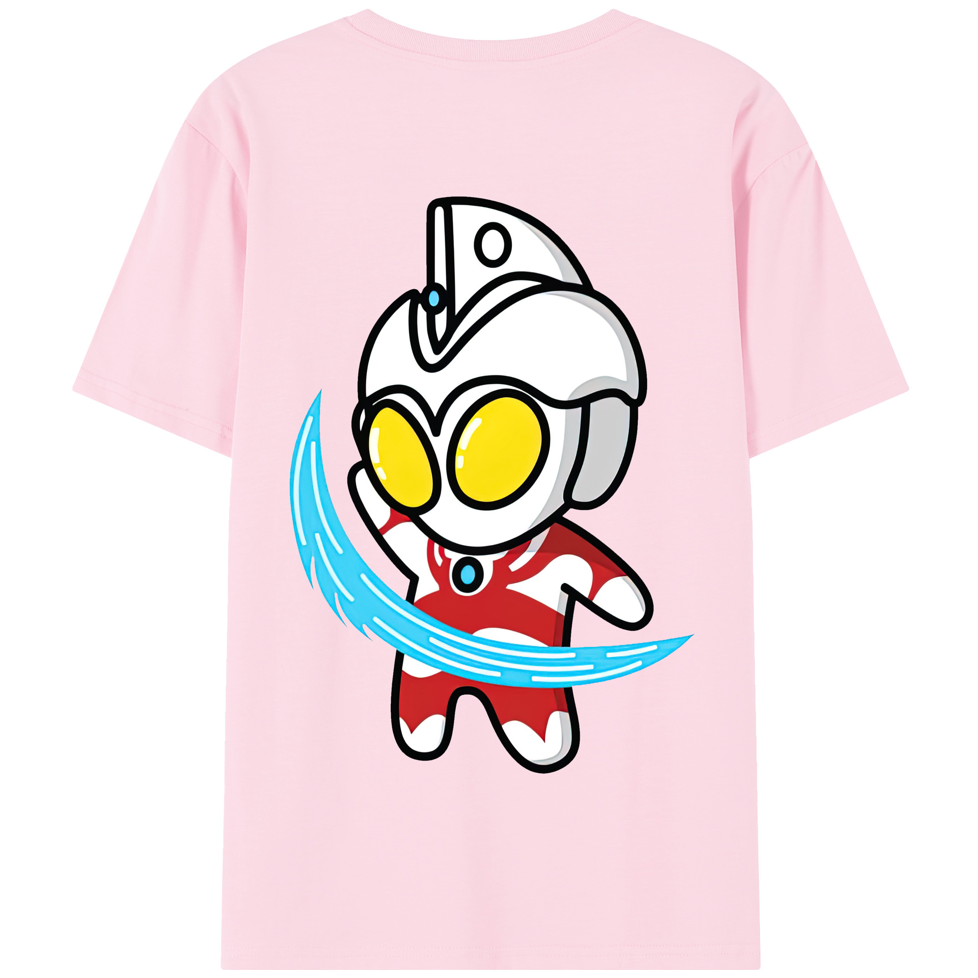 （画像用） ウルトラマン Ultraman 綿100％半袖Tシャツ（背面プリント）