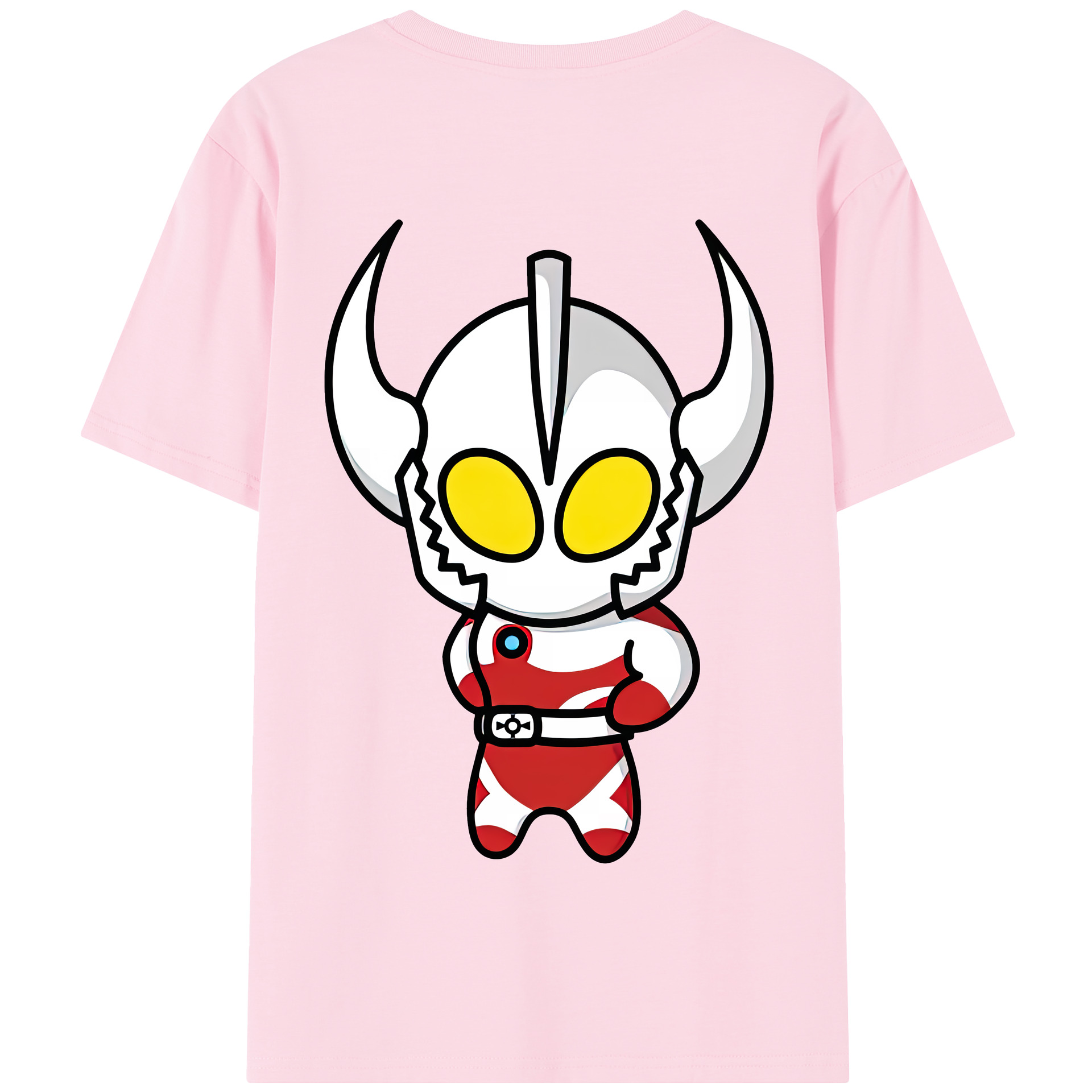 （画像用） ウルトラマン Ultraman 綿100％半袖Tシャツ（背面プリント）