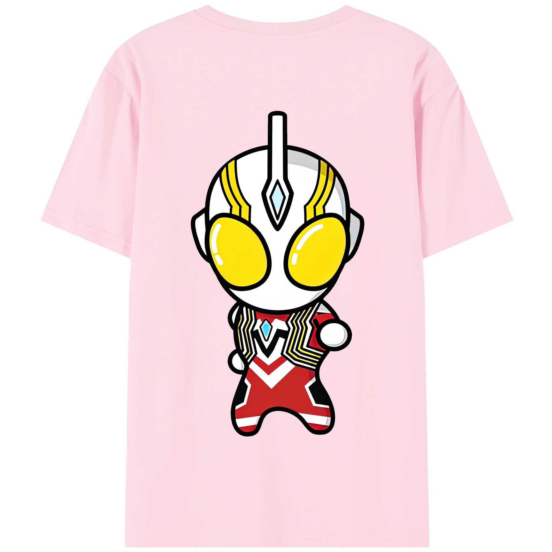 （画像用） ウルトラマン Ultraman 綿100％半袖Tシャツ（背面プリント）