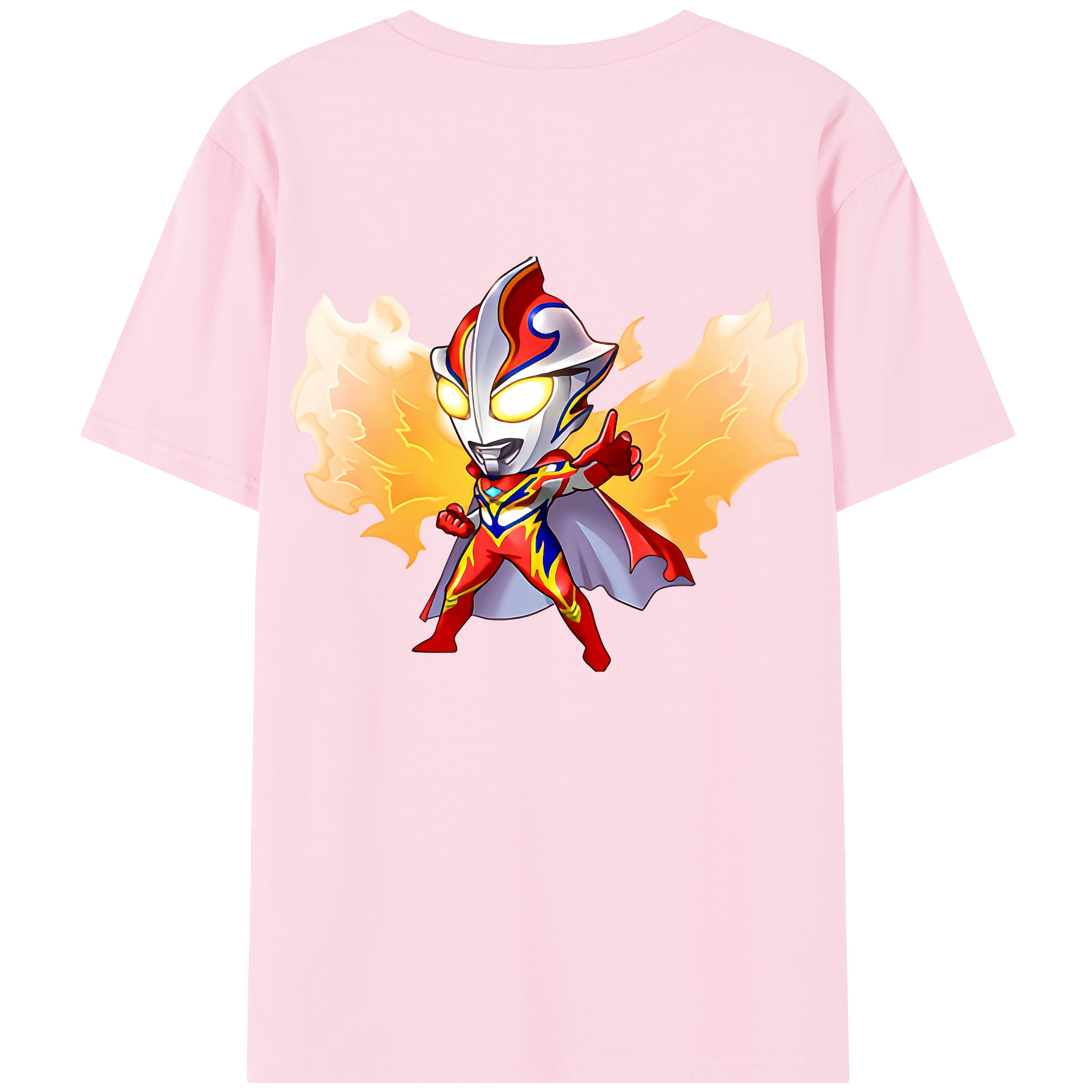 （画像用） ウルトラマン Ultraman 綿100％半袖Tシャツ（背面プリント）