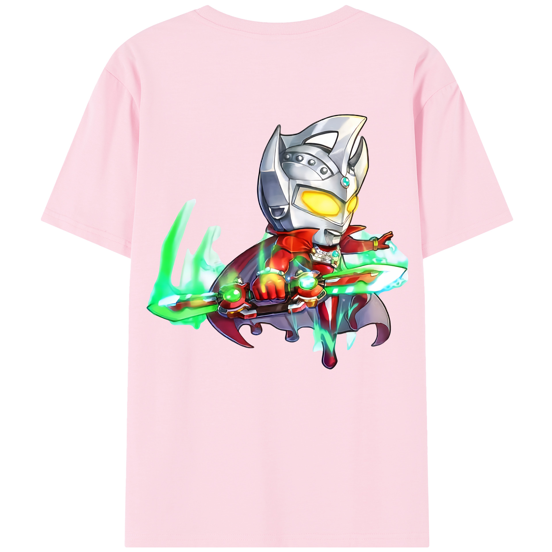 （画像用） ウルトラマン Ultraman 綿100％半袖Tシャツ（背面プリント）
