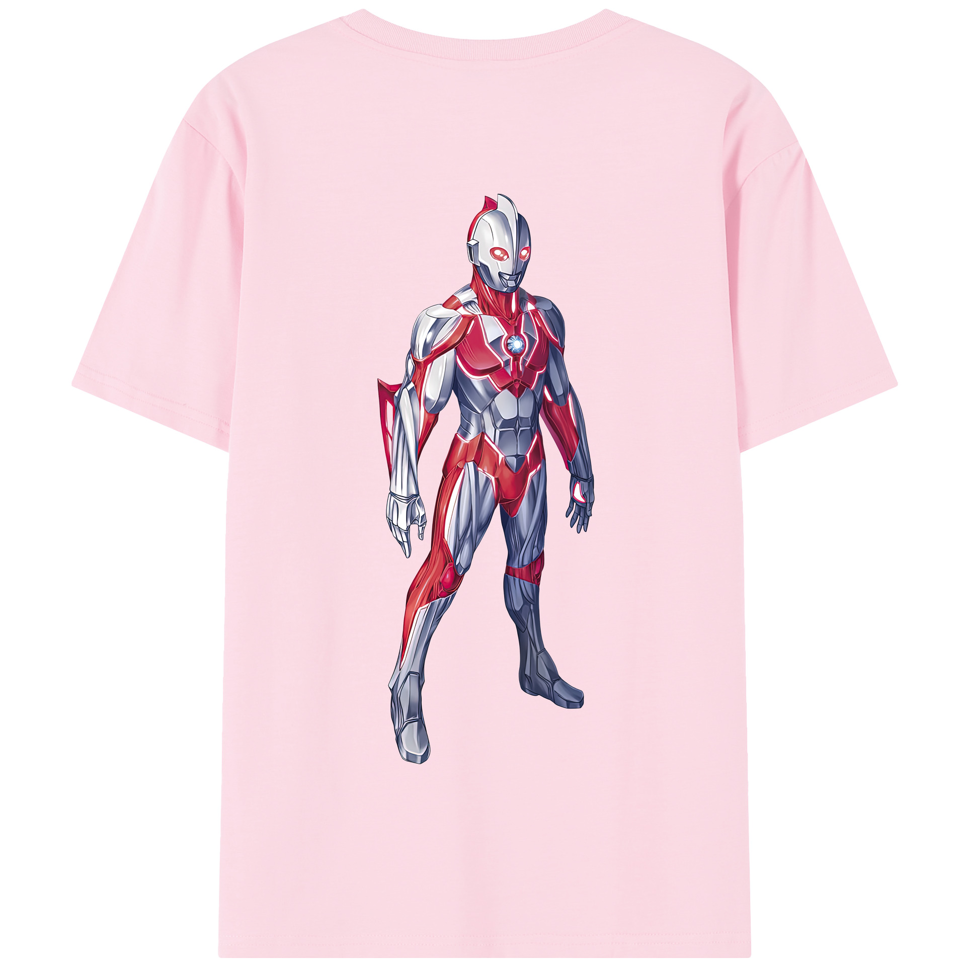 （画像用） ウルトラマン Ultraman 綿100％半袖Tシャツ（背面プリント）