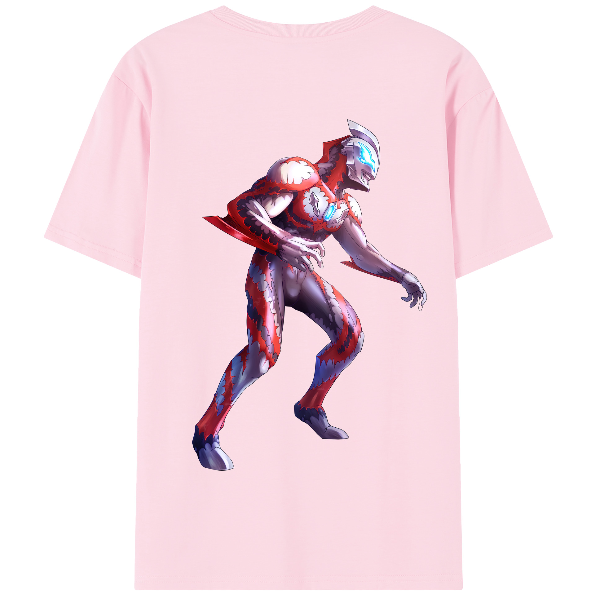 （画像用） ウルトラマン Ultraman 綿100％半袖Tシャツ（背面プリント）