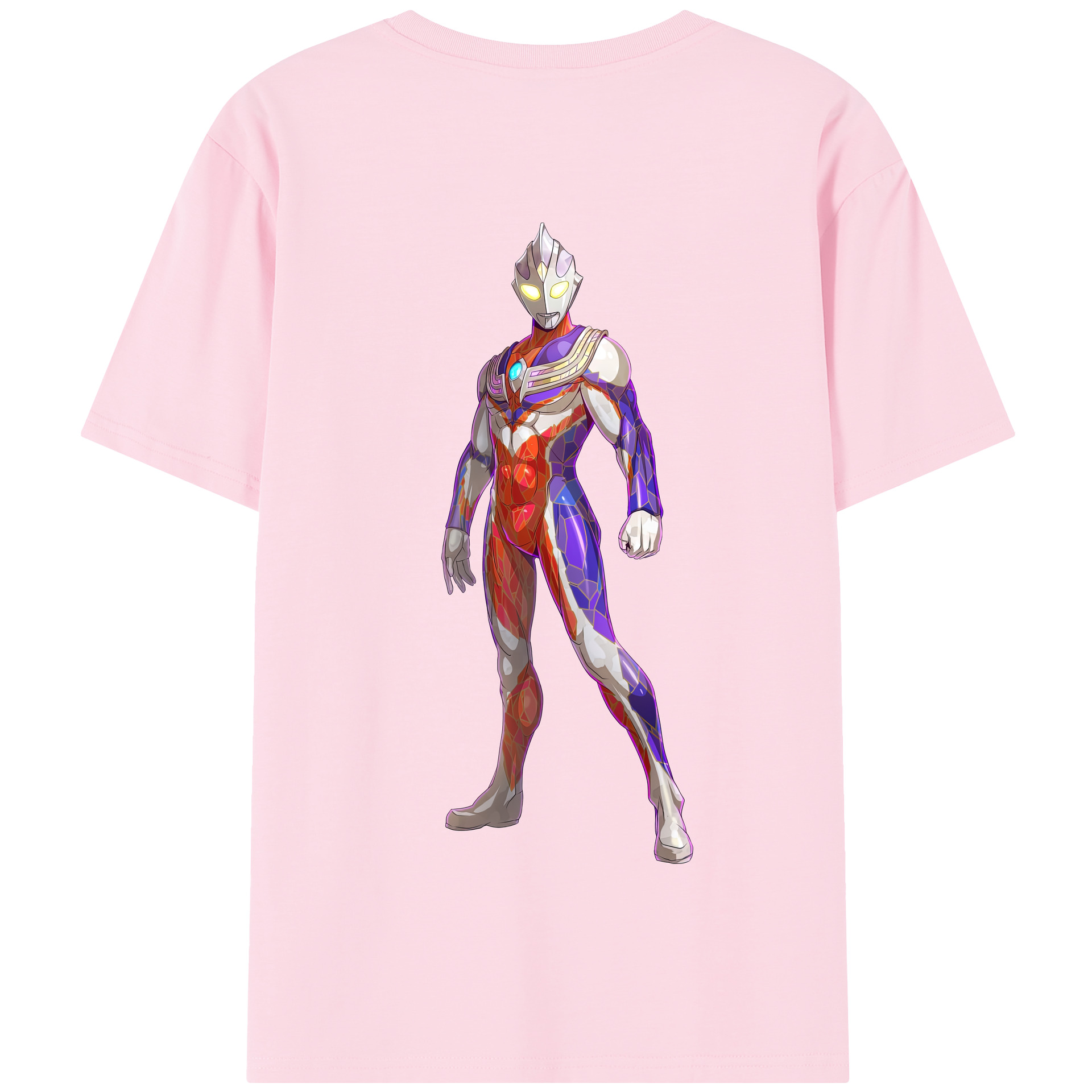 （画像用） ウルトラマン Ultraman 綿100％半袖Tシャツ（背面プリント）