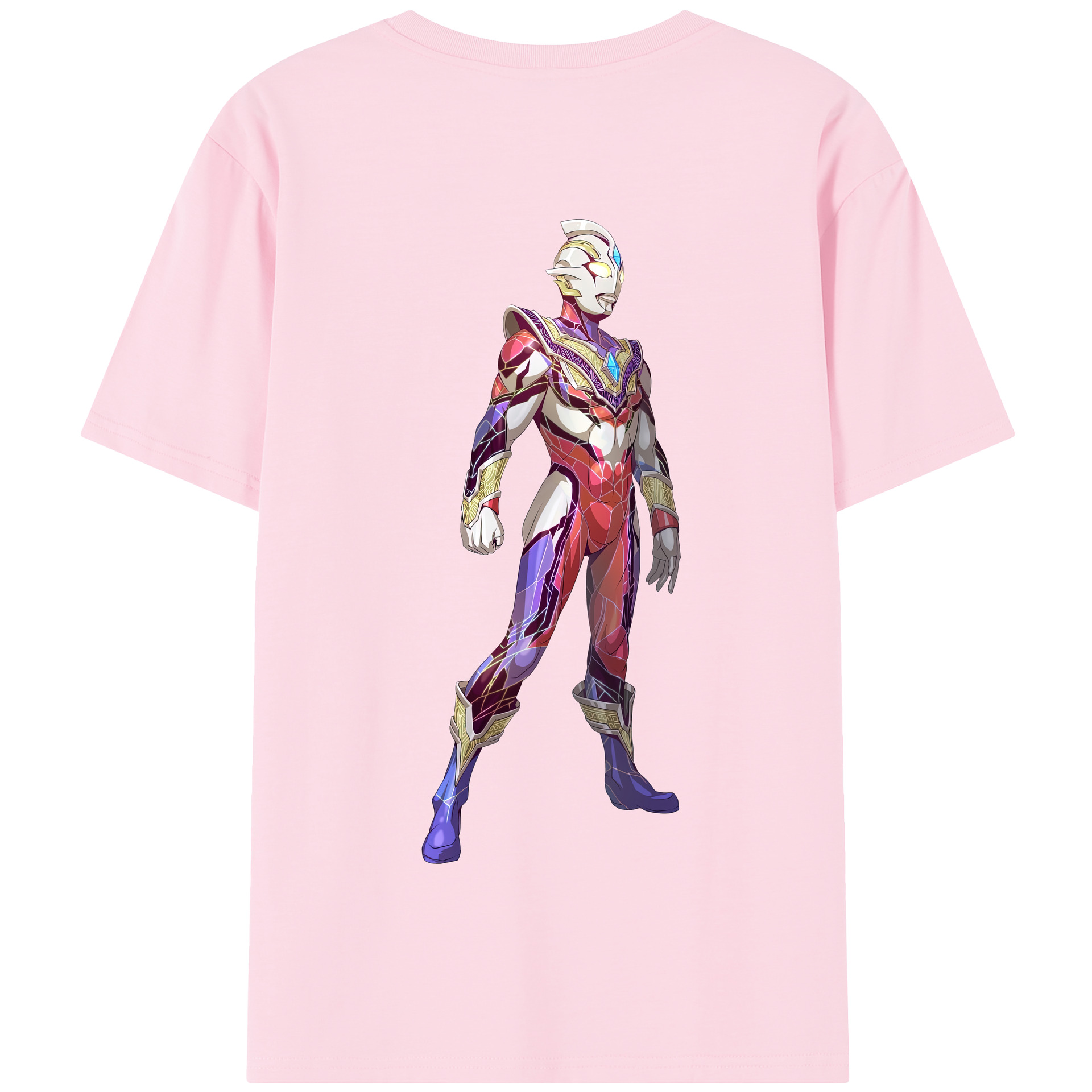 （画像用） ウルトラマン Ultraman 綿100％半袖Tシャツ（背面プリント）