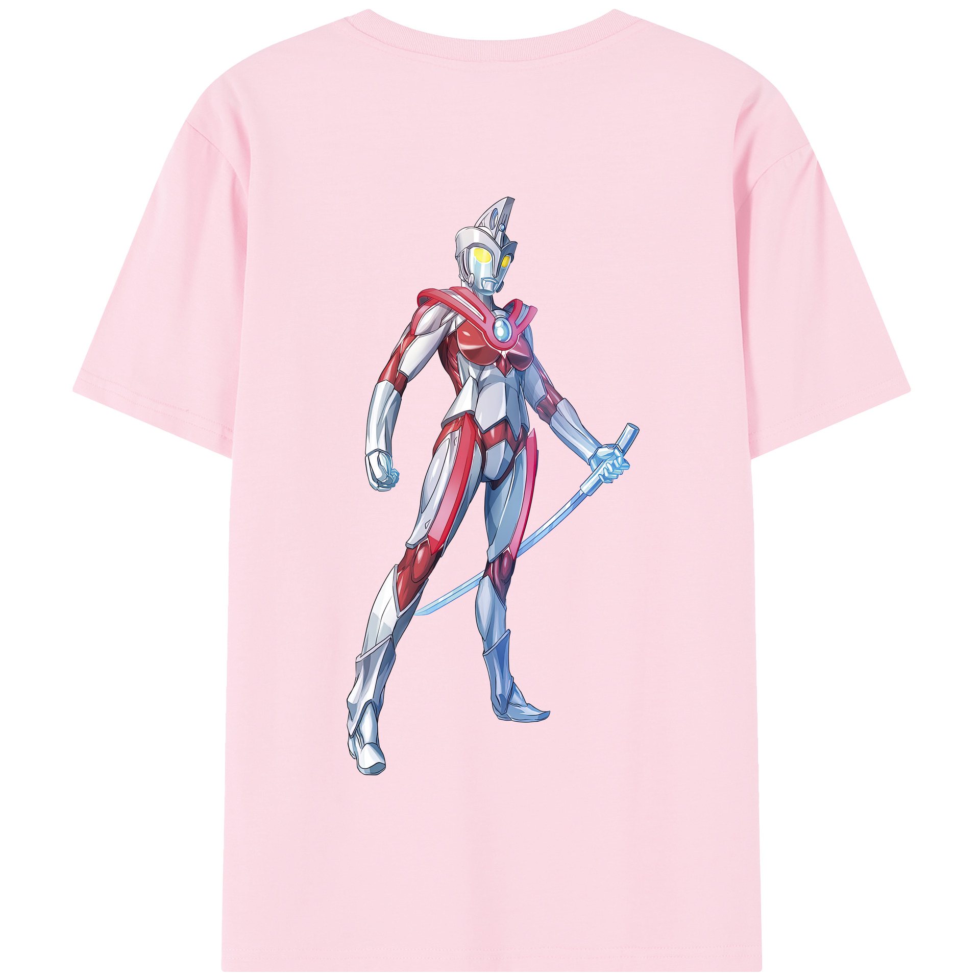 （画像用） ウルトラマン Ultraman 綿100％半袖Tシャツ（背面プリント）