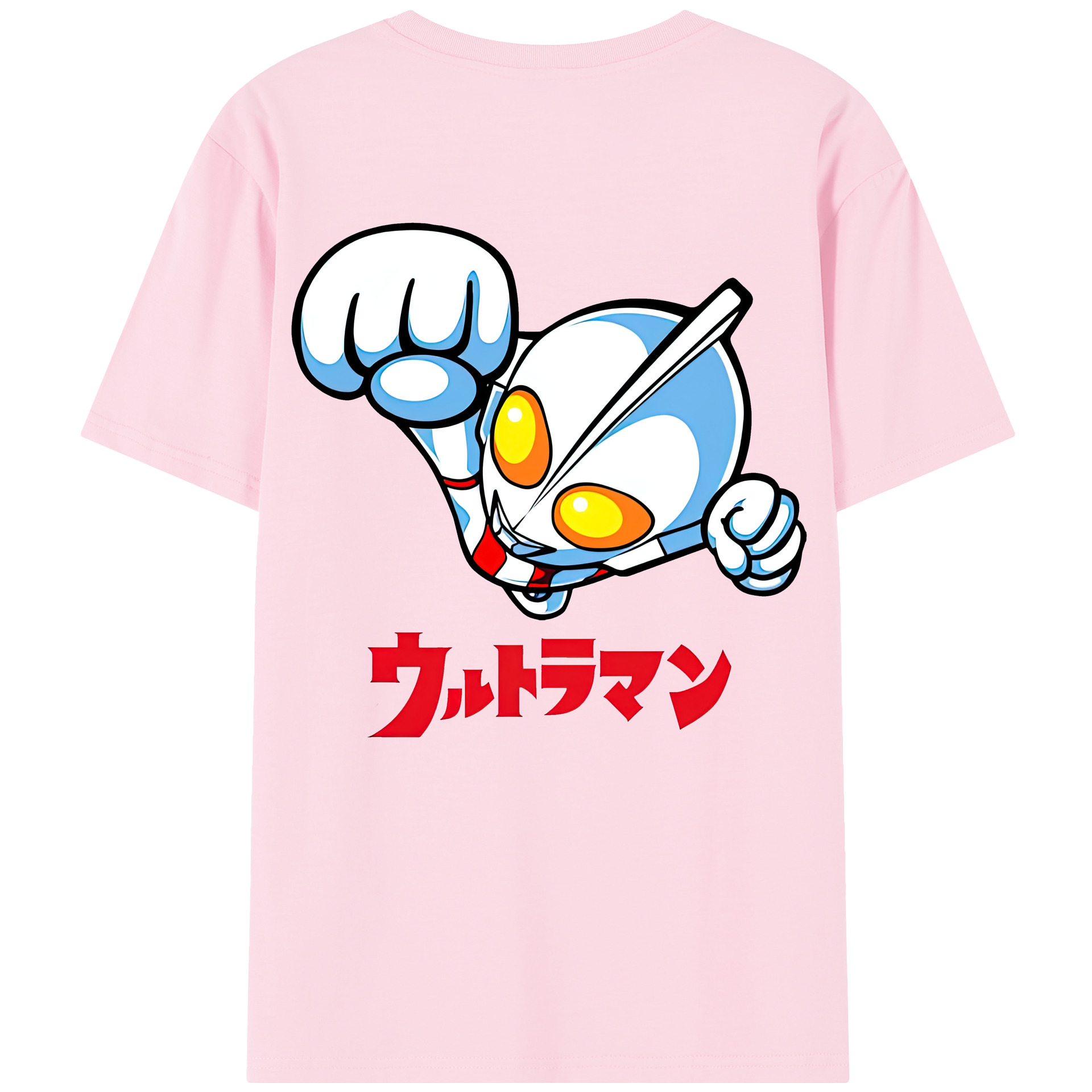 （画像用） ウルトラマン Ultraman 綿100％半袖Tシャツ（背面プリント）