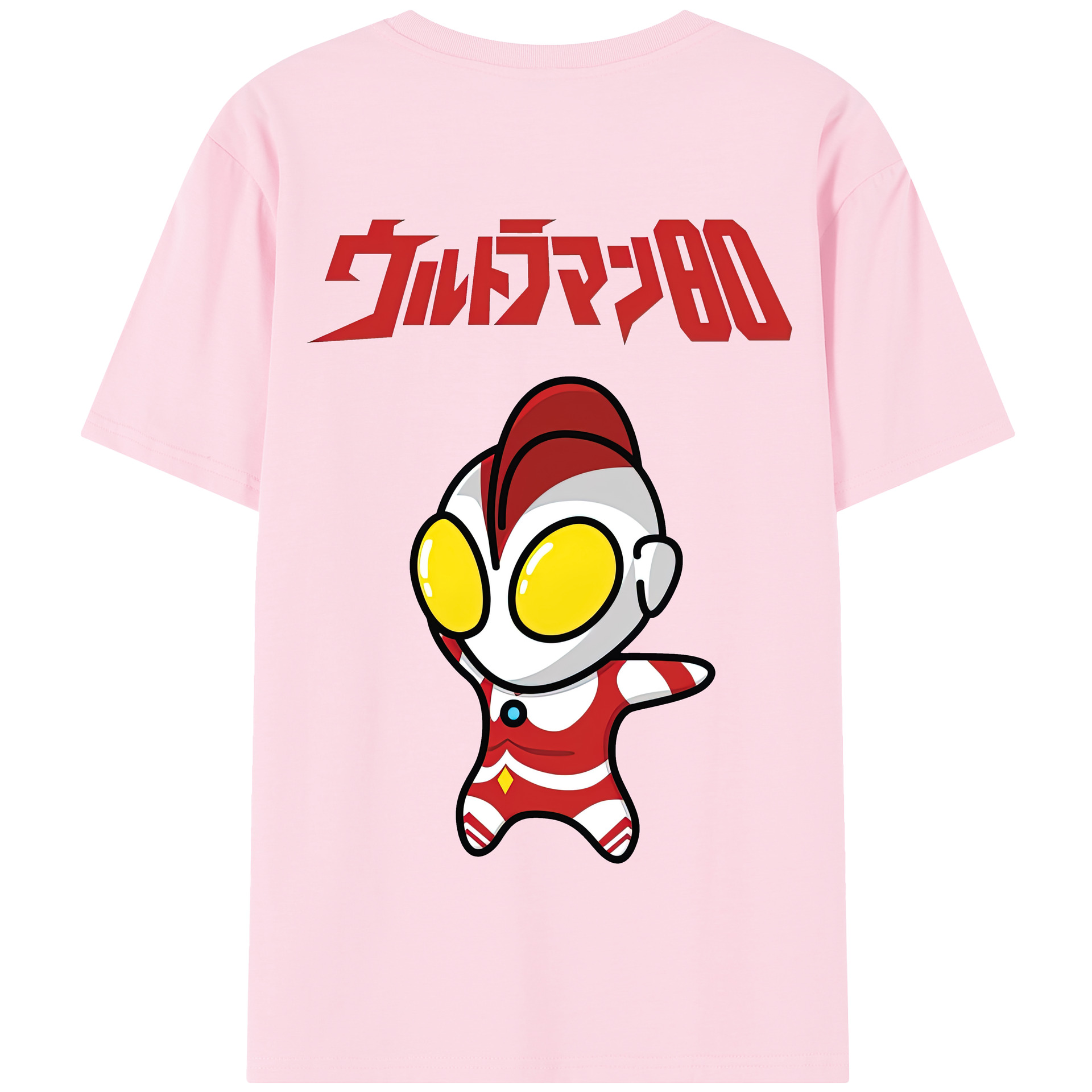 （画像用） ウルトラマン Ultraman 綿100％半袖Tシャツ（背面プリント）