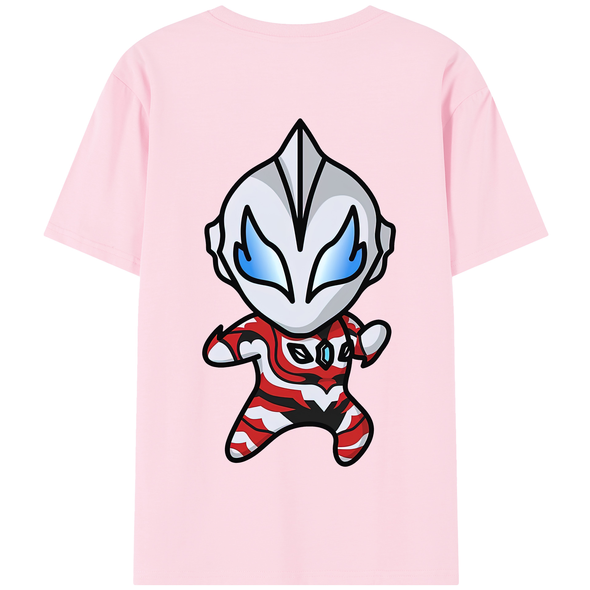 （画像用） ウルトラマン Ultraman 綿100％半袖Tシャツ（背面プリント）