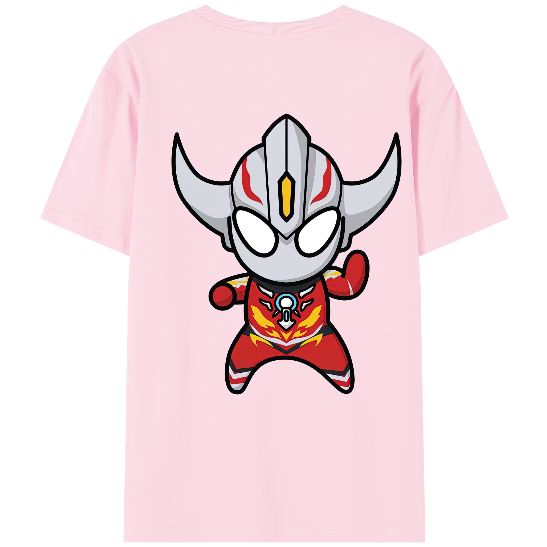 （画像用） ウルトラマン Ultraman 綿100％半袖Tシャツ（背面プリント）