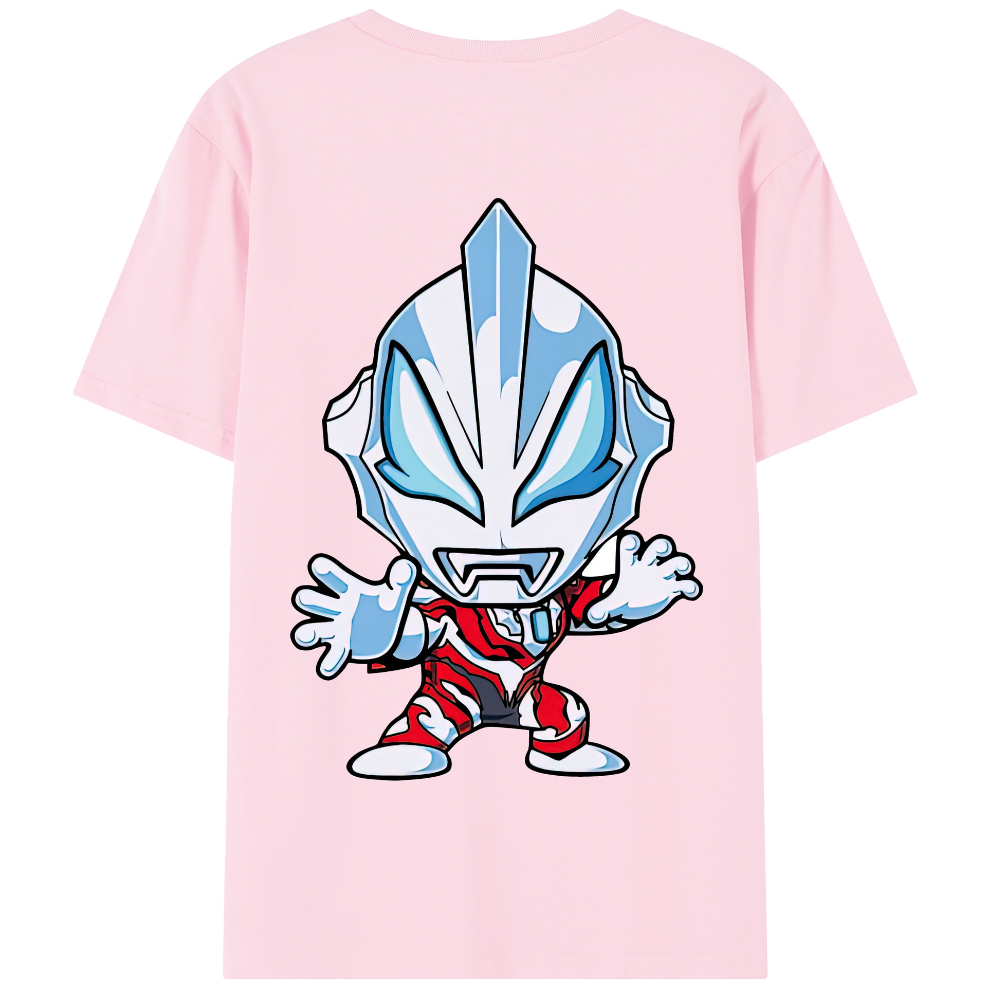 （画像用） ウルトラマン Ultraman 綿100％半袖Tシャツ（背面プリント）