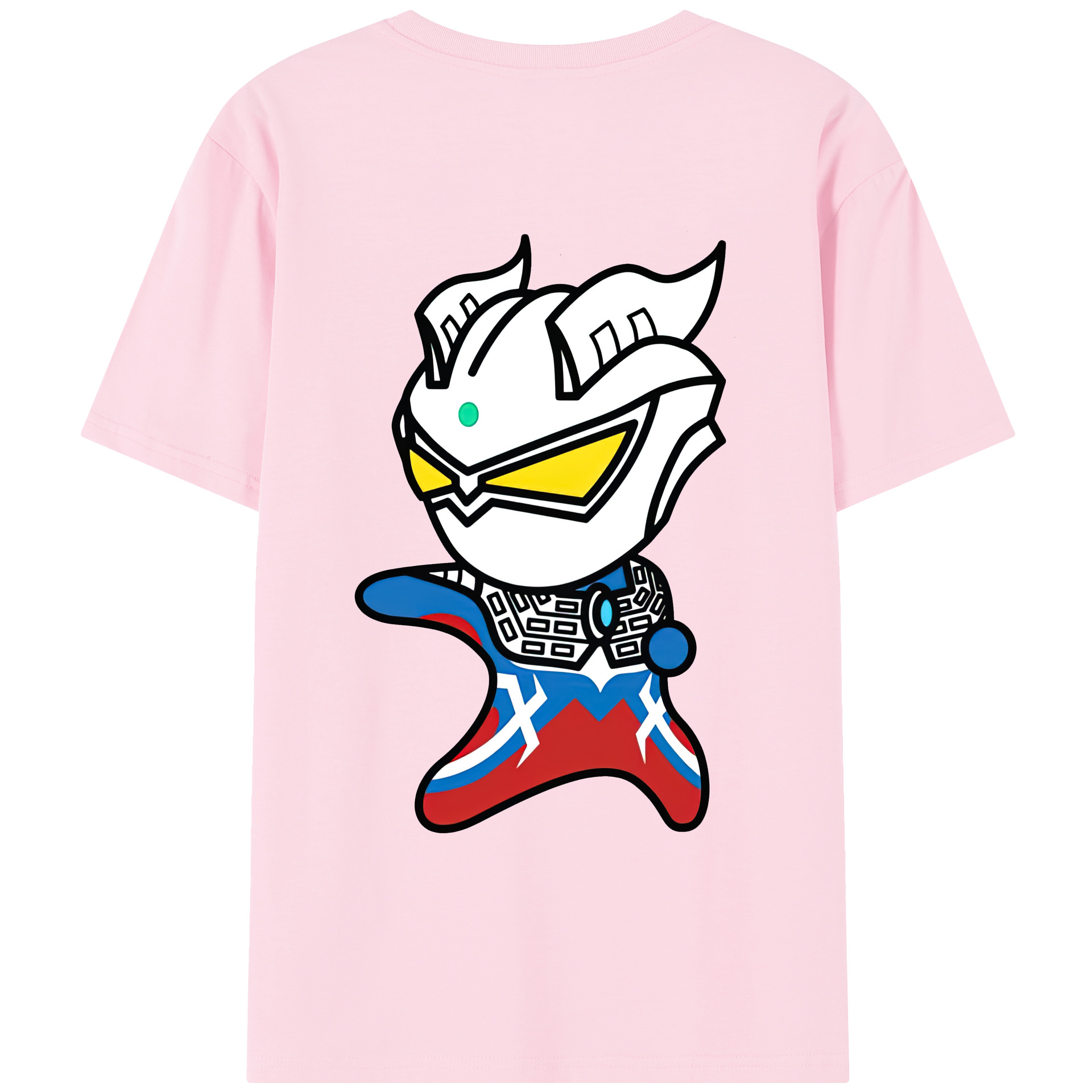 （画像用） ウルトラマン Ultraman 綿100％半袖Tシャツ（背面プリント）