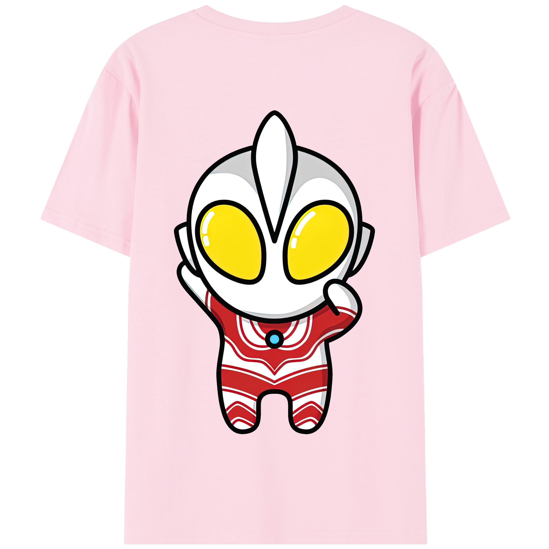 （画像用） ウルトラマン Ultraman 綿100％半袖Tシャツ（背面プリント）