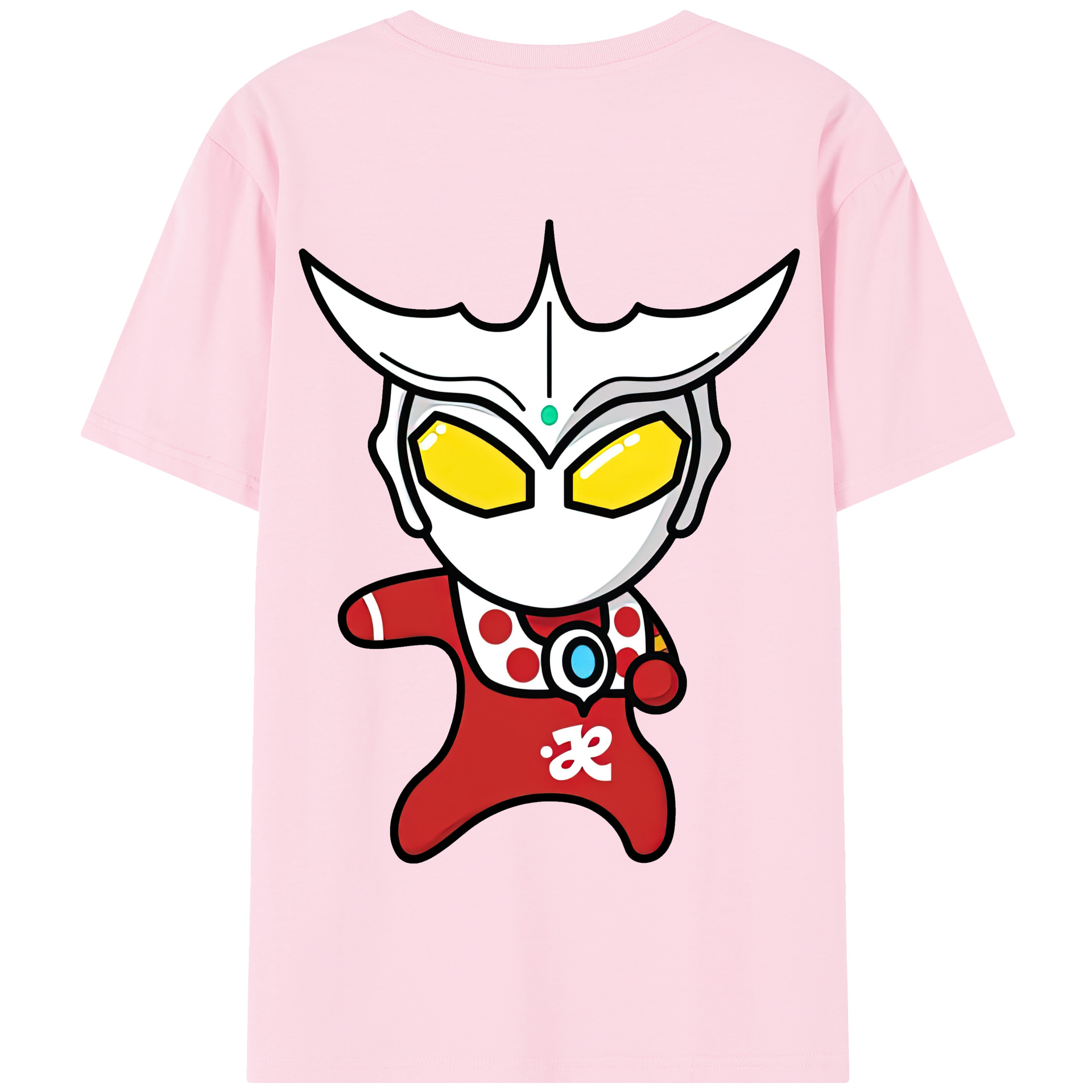（画像用） ウルトラマン Ultraman 綿100％半袖Tシャツ（背面プリント）
