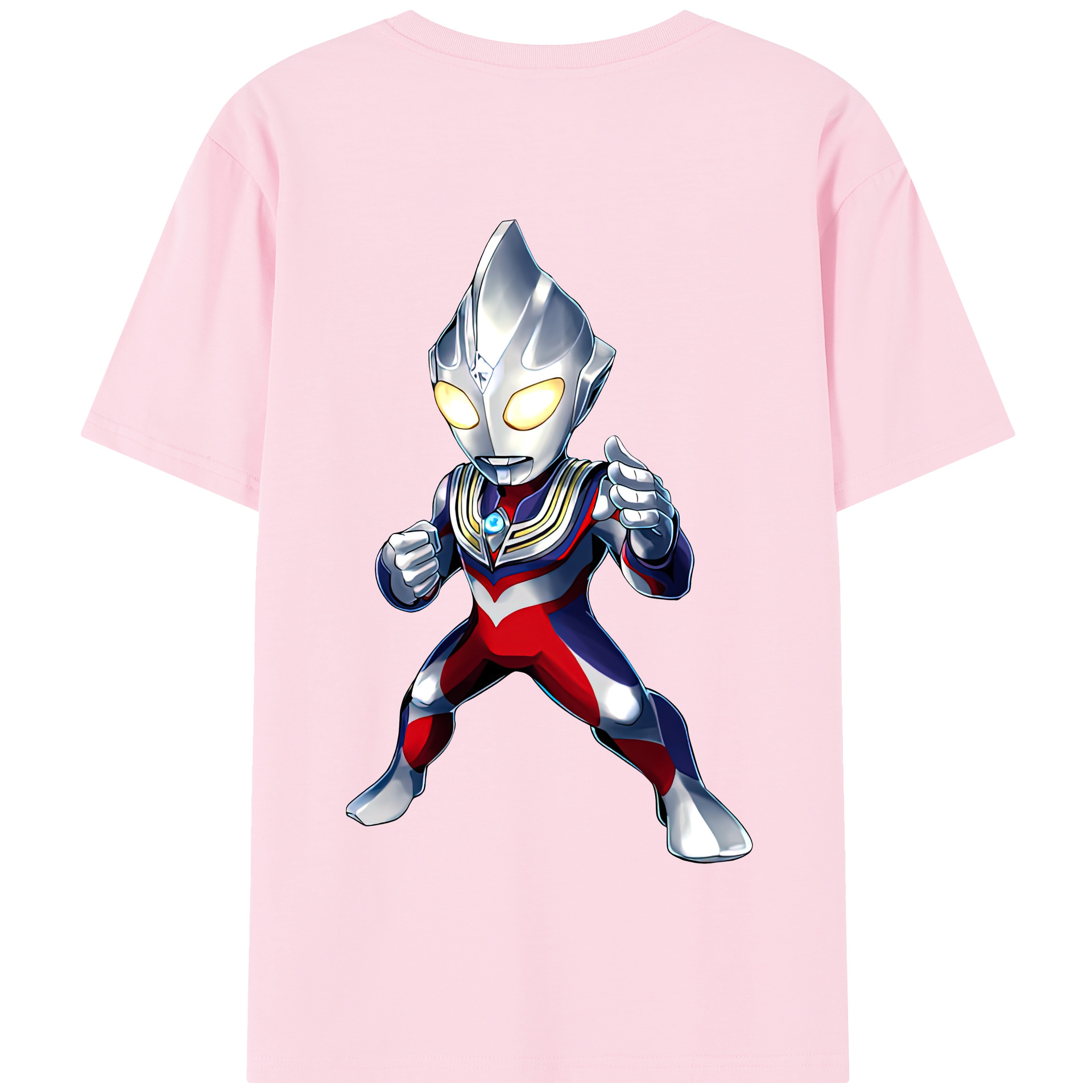 （画像用） ウルトラマン Ultraman 綿100％半袖Tシャツ（背面プリント）