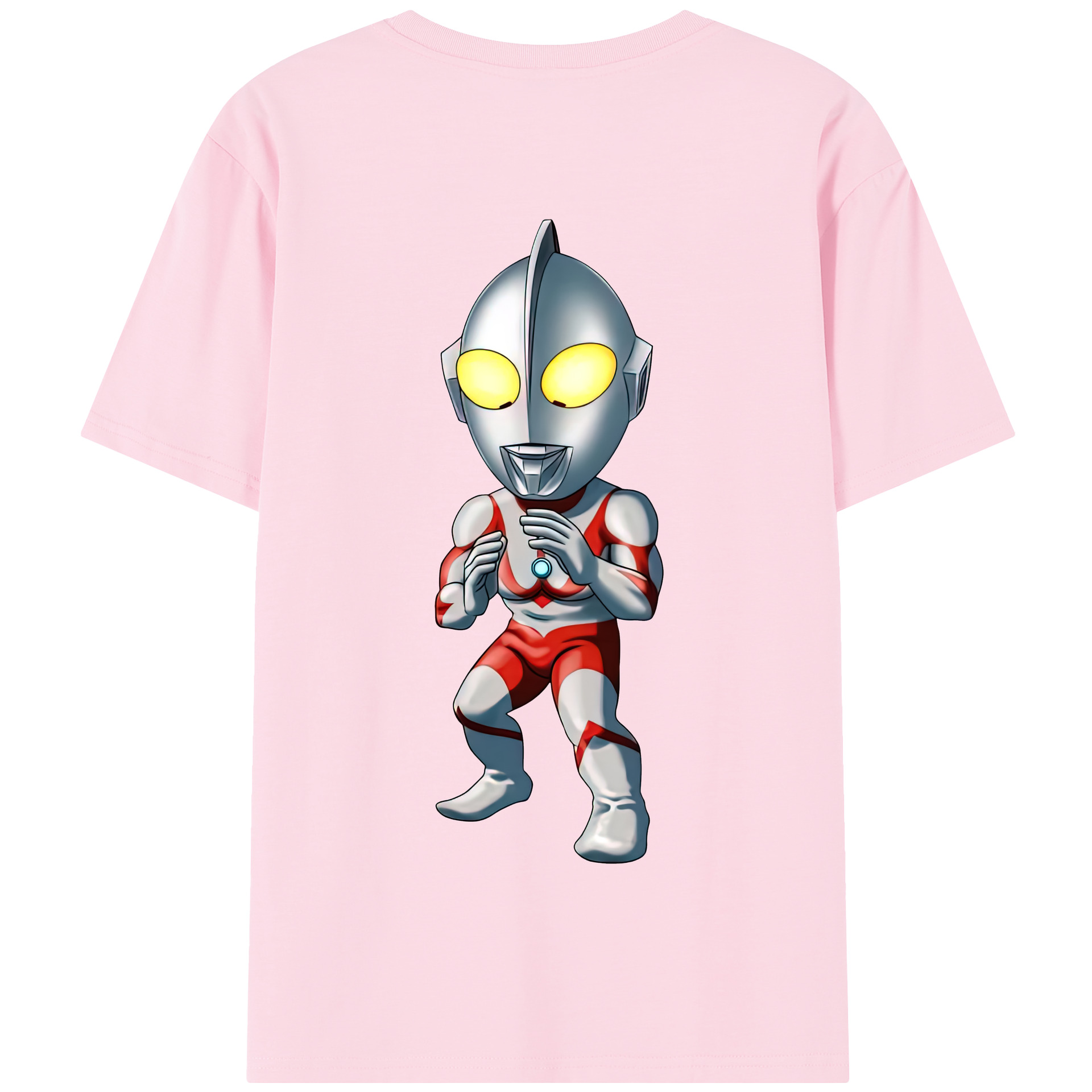 （画像用） ウルトラマン Ultraman 綿100％半袖Tシャツ（背面プリント）