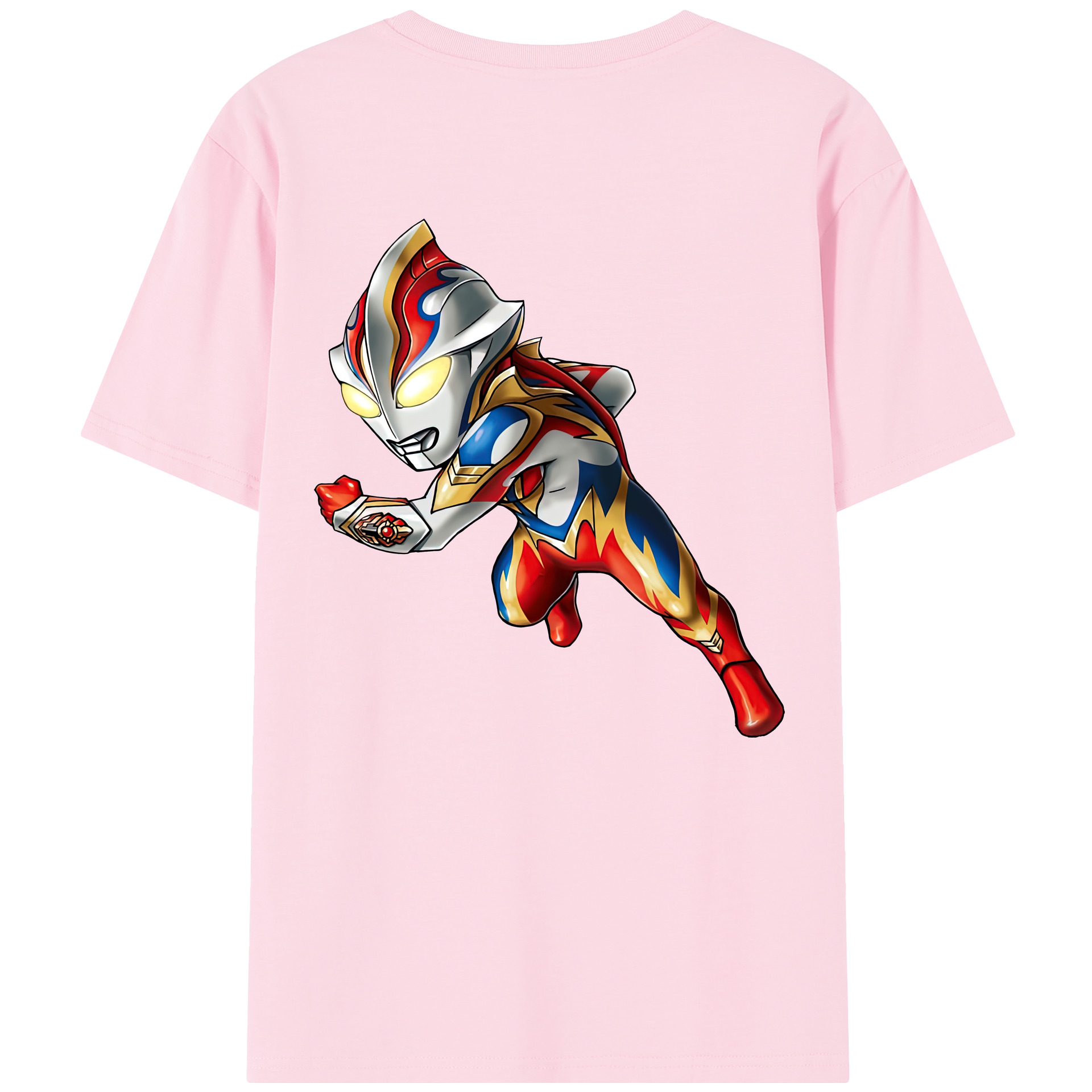 （画像用） ウルトラマン Ultraman 綿100％半袖Tシャツ（背面プリント）