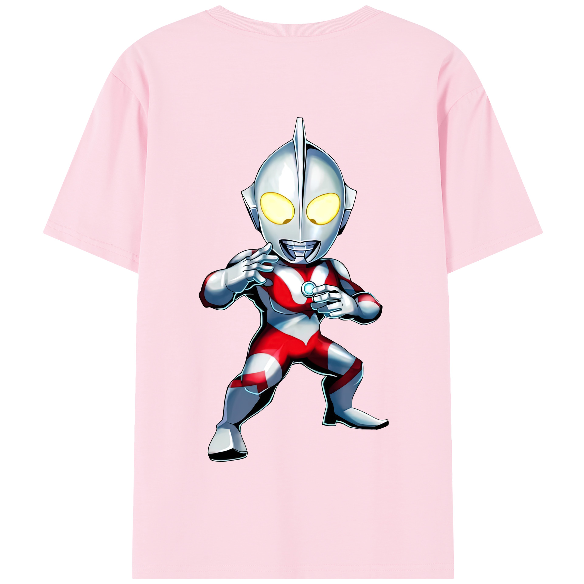 （画像用） ウルトラマン Ultraman 綿100％半袖Tシャツ（背面プリント）
