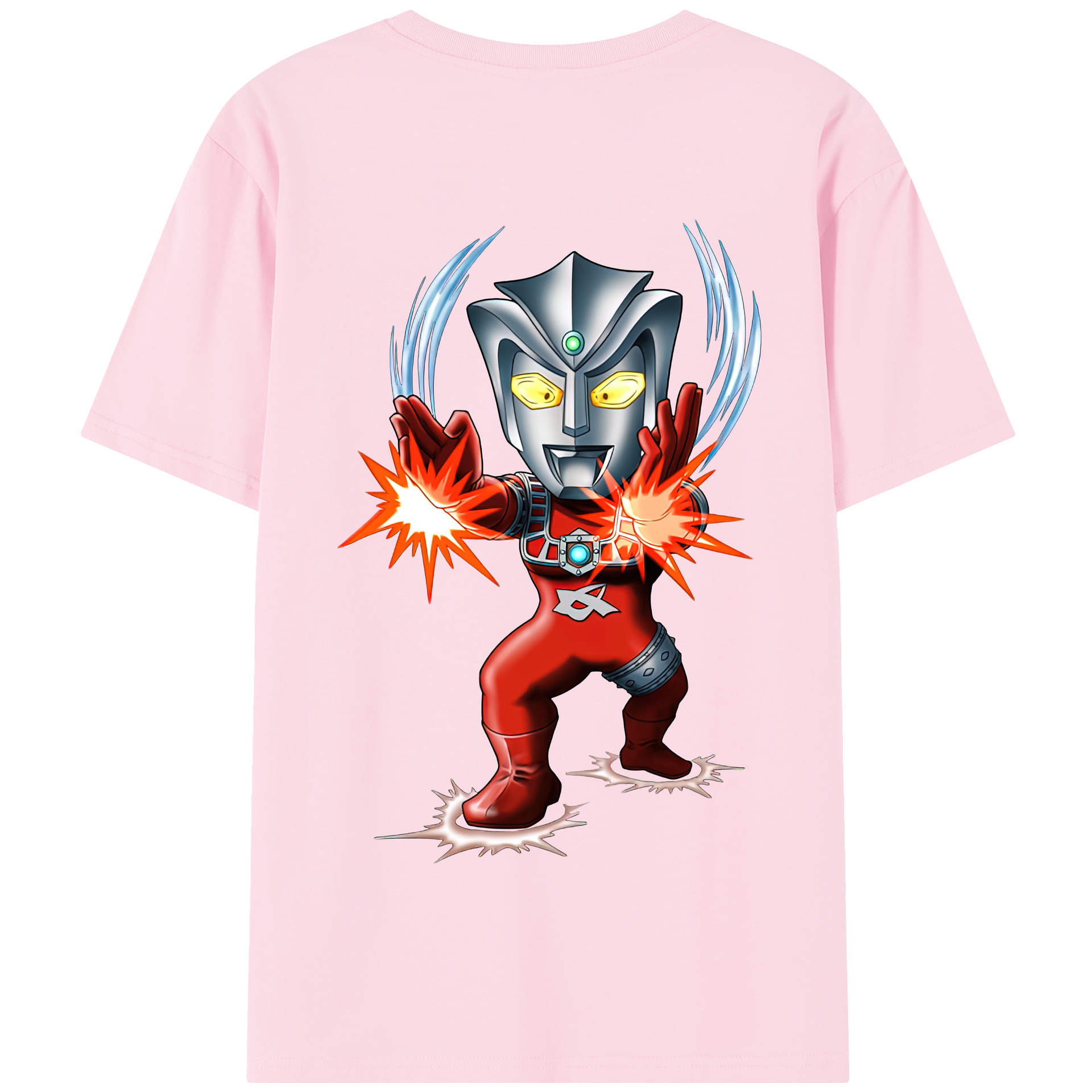 （画像用） ウルトラマン Ultraman 綿100％半袖Tシャツ（背面プリント）