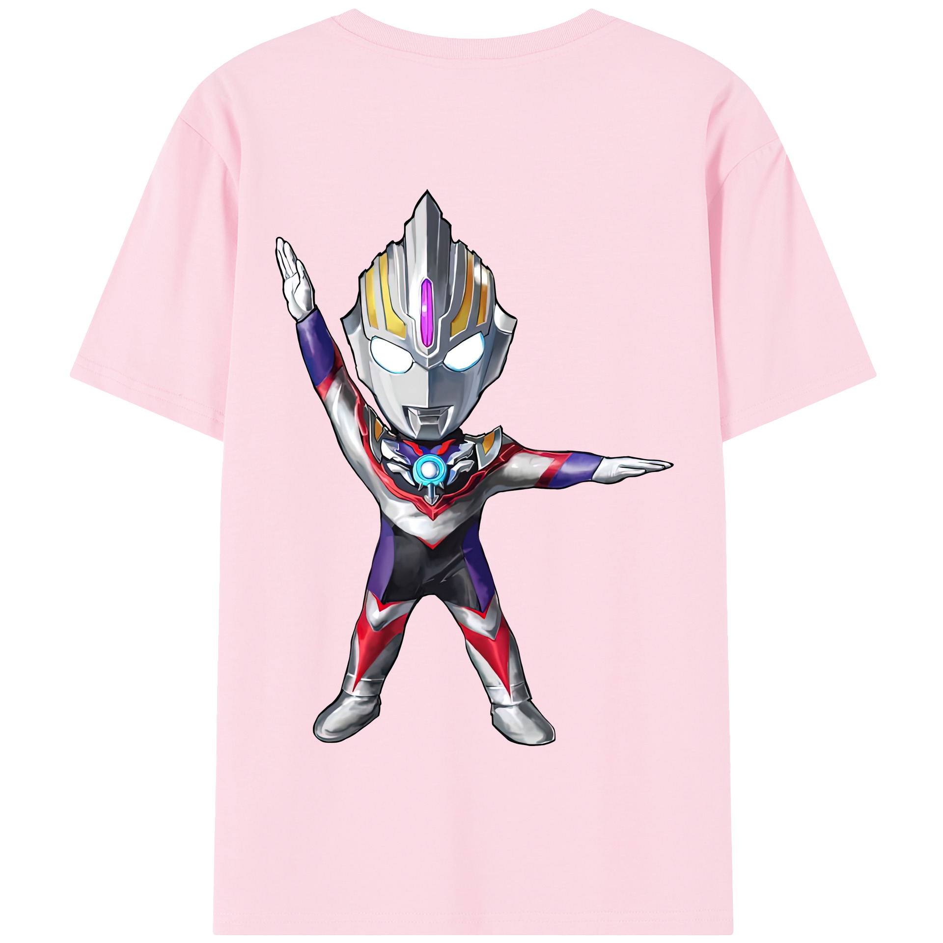 （画像用） ウルトラマン Ultraman 綿100％半袖Tシャツ（背面プリント）