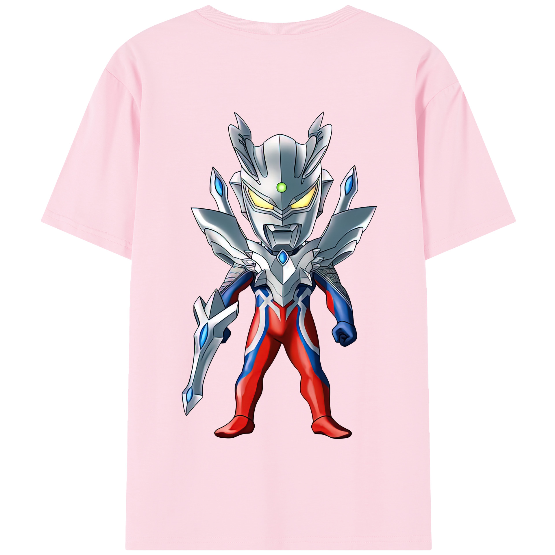 （画像用） ウルトラマン Ultraman 綿100％半袖Tシャツ（背面プリント）