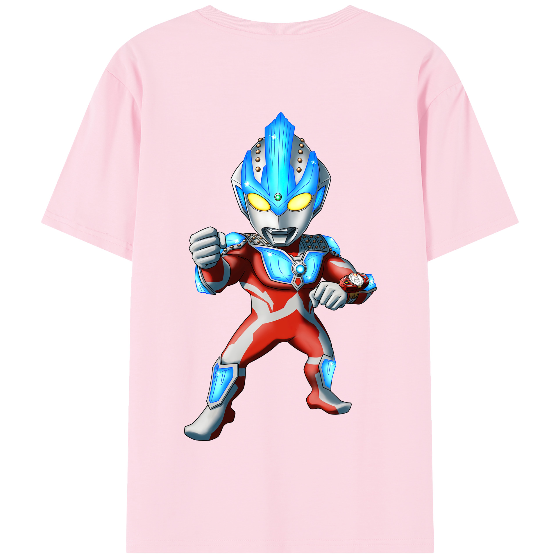 （画像用） ウルトラマン Ultraman 綿100％半袖Tシャツ（背面プリント）