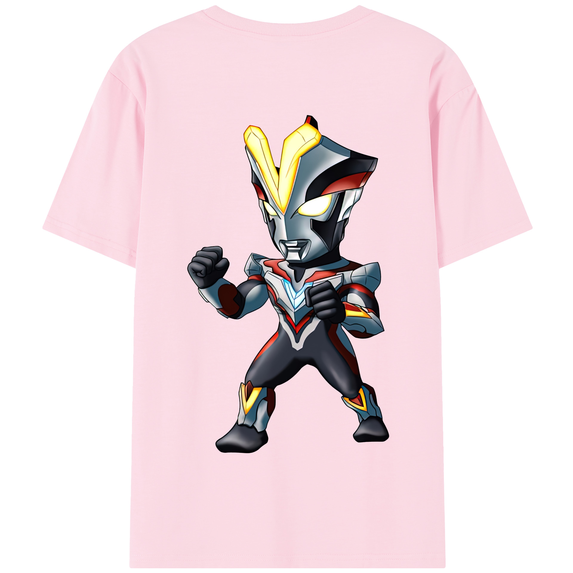 （画像用） ウルトラマン Ultraman 綿100％半袖Tシャツ（背面プリント）