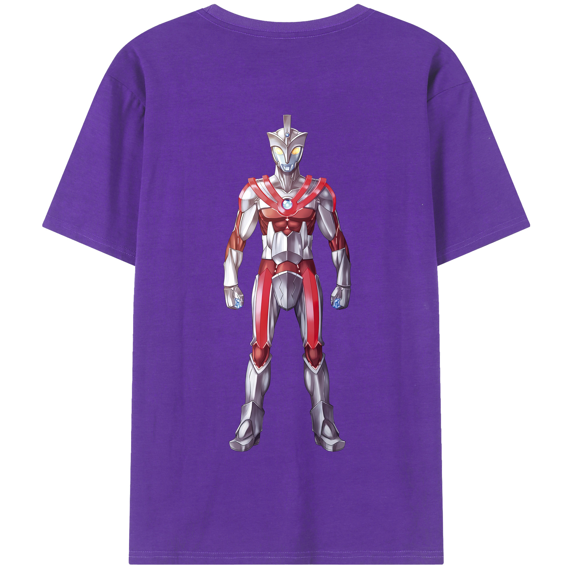 （画像用） ウルトラマン Ultraman 綿100％半袖Tシャツ（背面プリント）