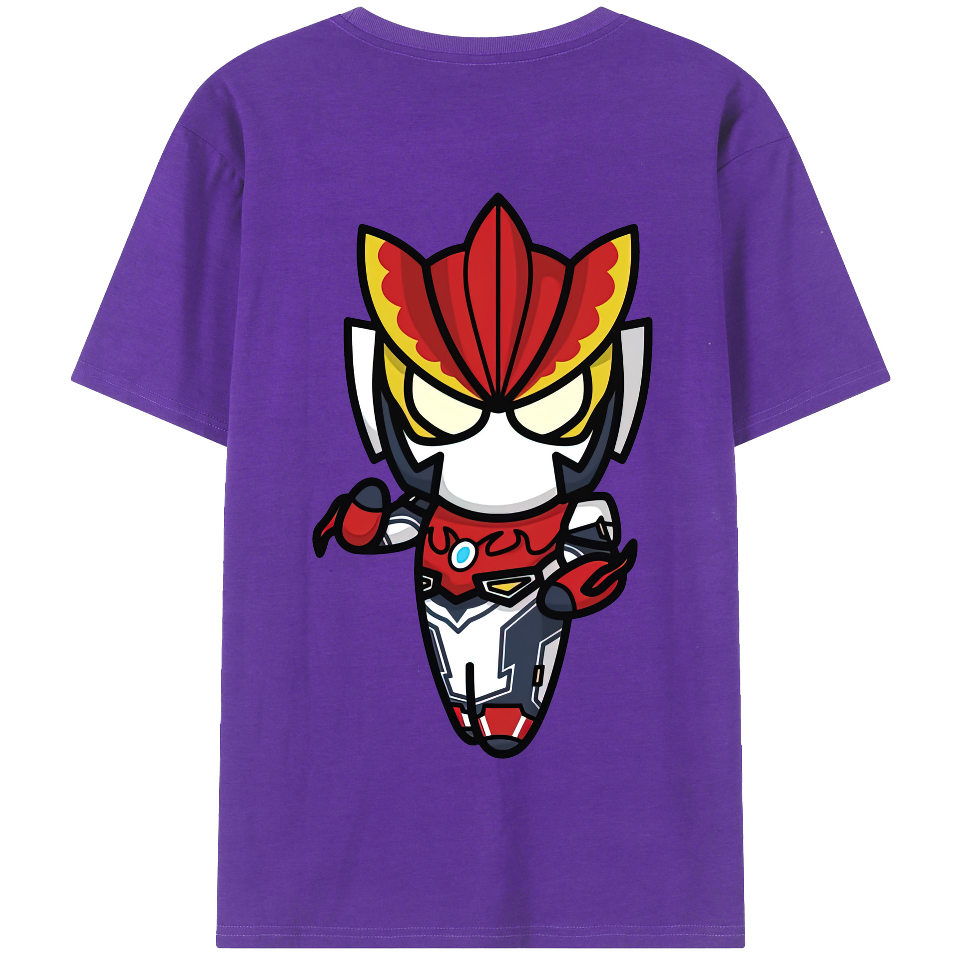 （画像用） ウルトラマン Ultraman 綿100％半袖Tシャツ（背面プリント）