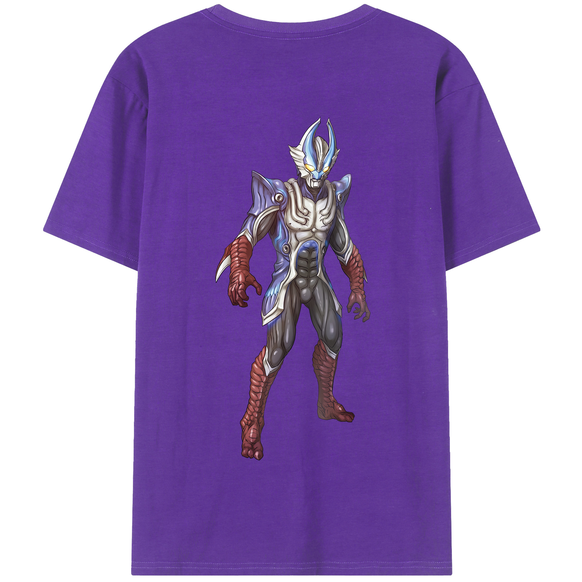 （画像用） ウルトラマン Ultraman 綿100％半袖Tシャツ（背面プリント）