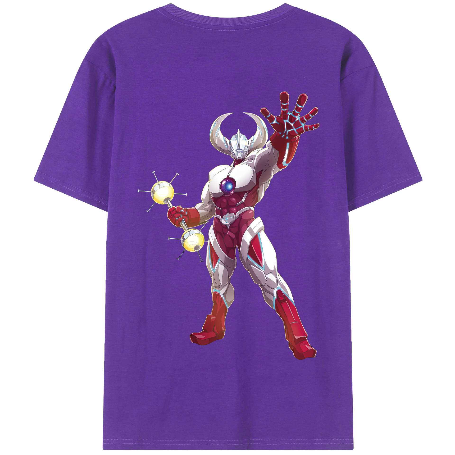 （画像用） ウルトラマン Ultraman 綿100％半袖Tシャツ（背面プリント）