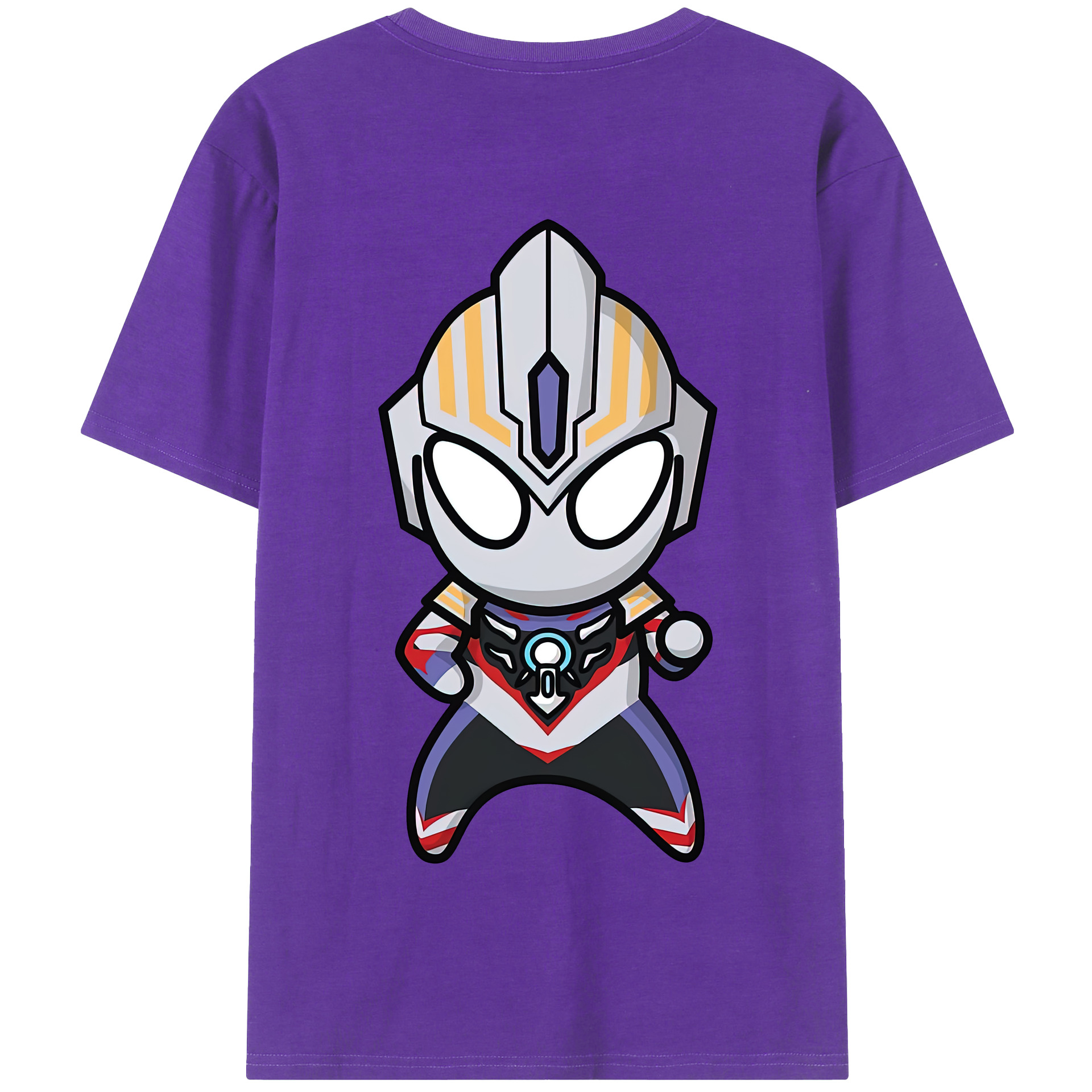 （画像用） ウルトラマン Ultraman 綿100％半袖Tシャツ（背面プリント）