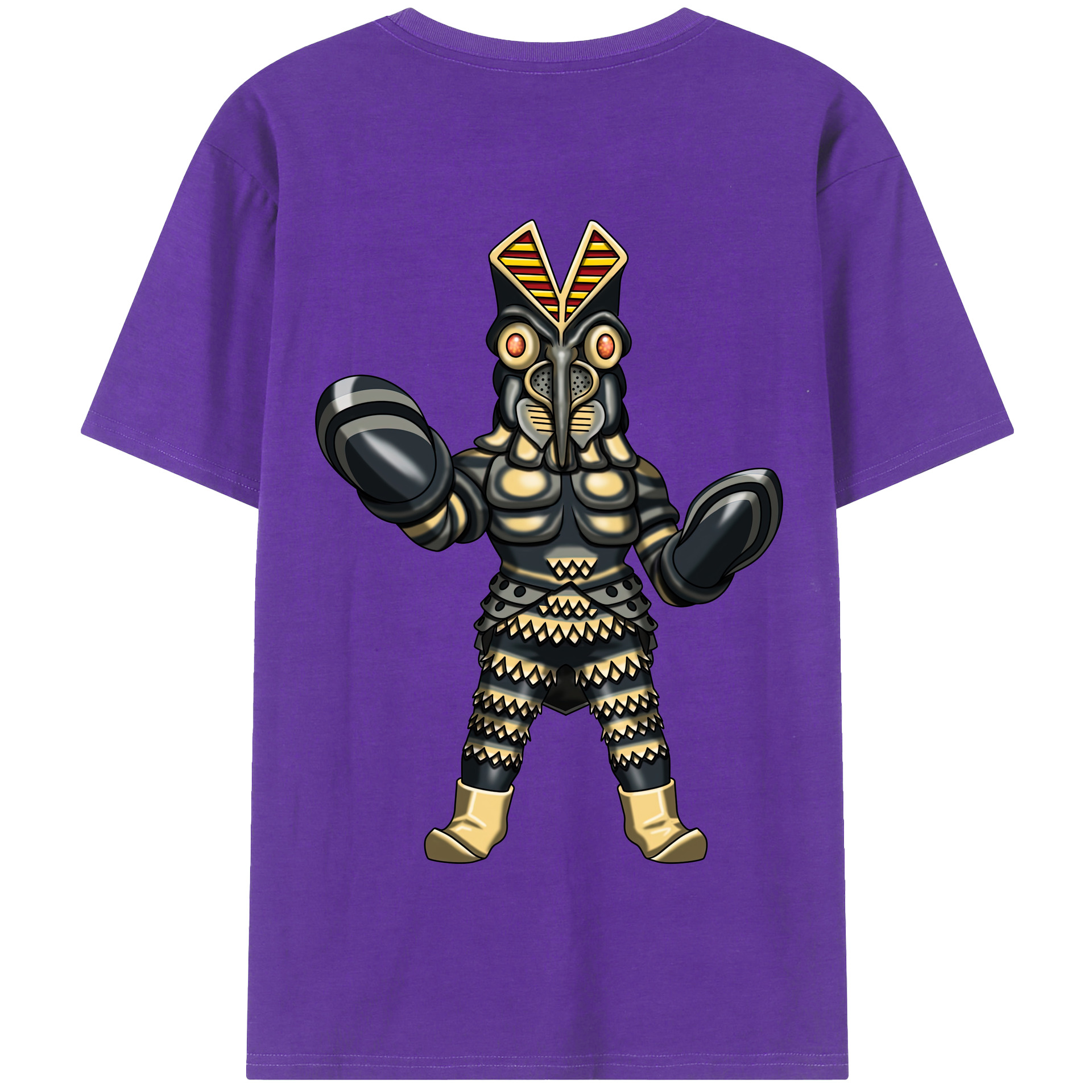 （画像用） ウルトラマン Ultraman 綿100％半袖Tシャツ（背面プリント）