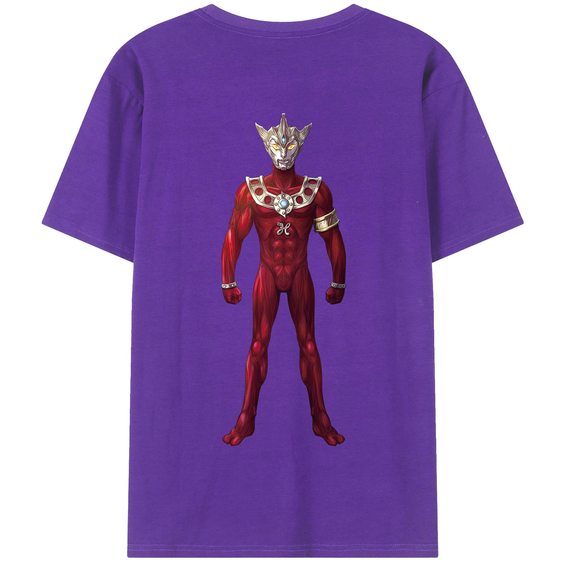 （画像用） ウルトラマン Ultraman 綿100％半袖Tシャツ（背面プリント）